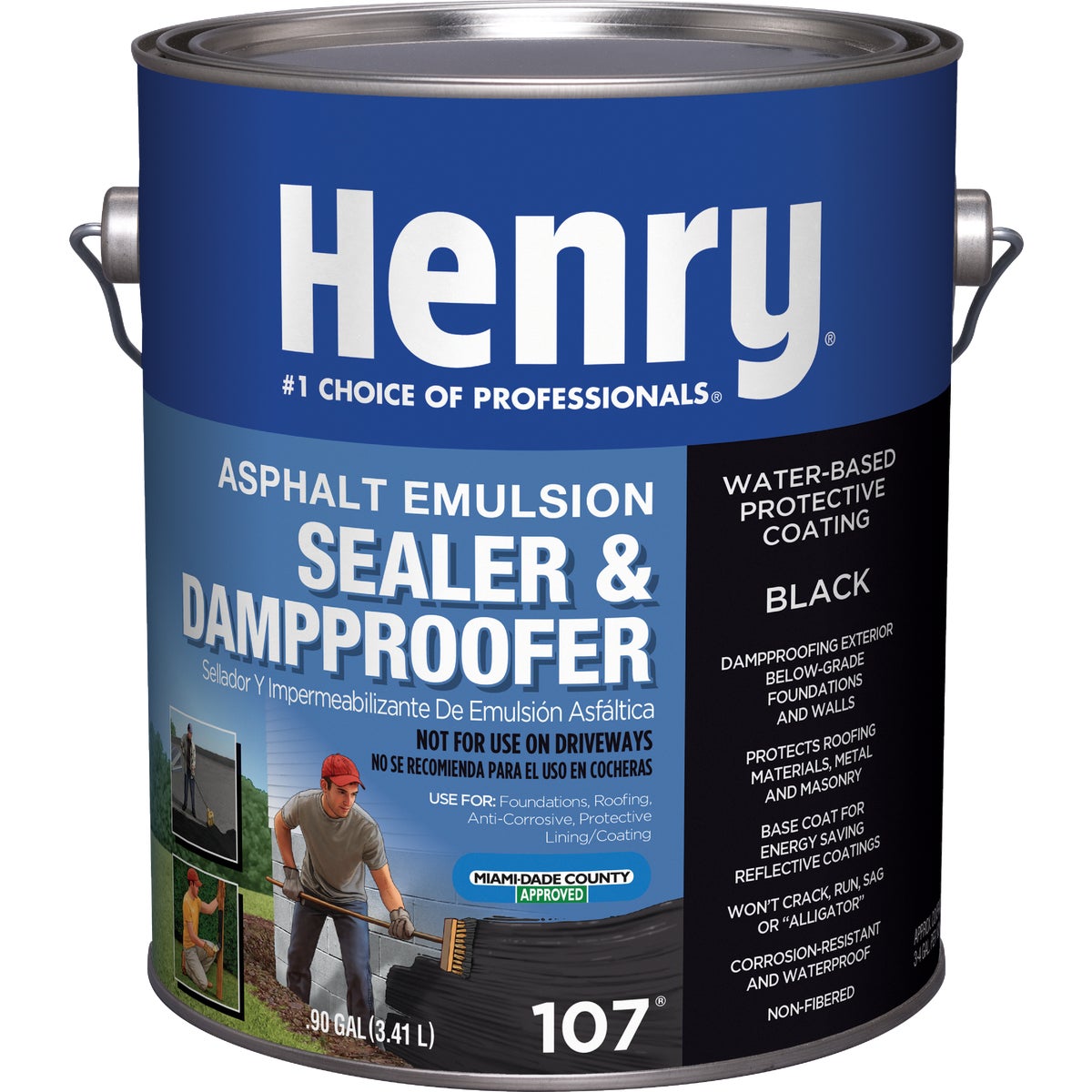 Henry Asphalt Emulsion Sealer and Damp Proofer Coating