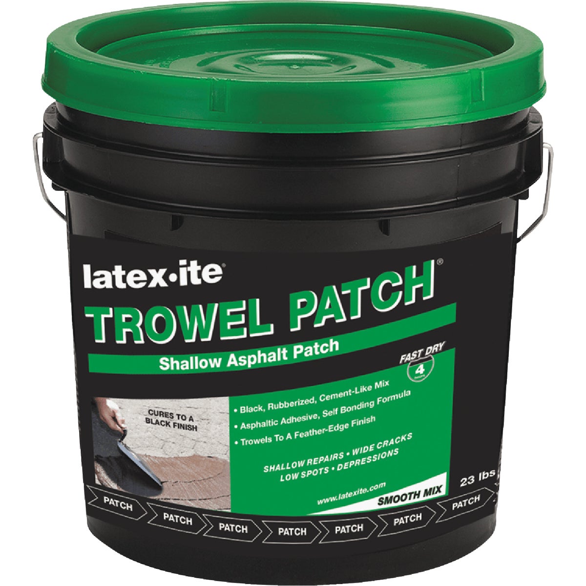 Latex-ite Trowel Patch Smooth Asphalt Patch