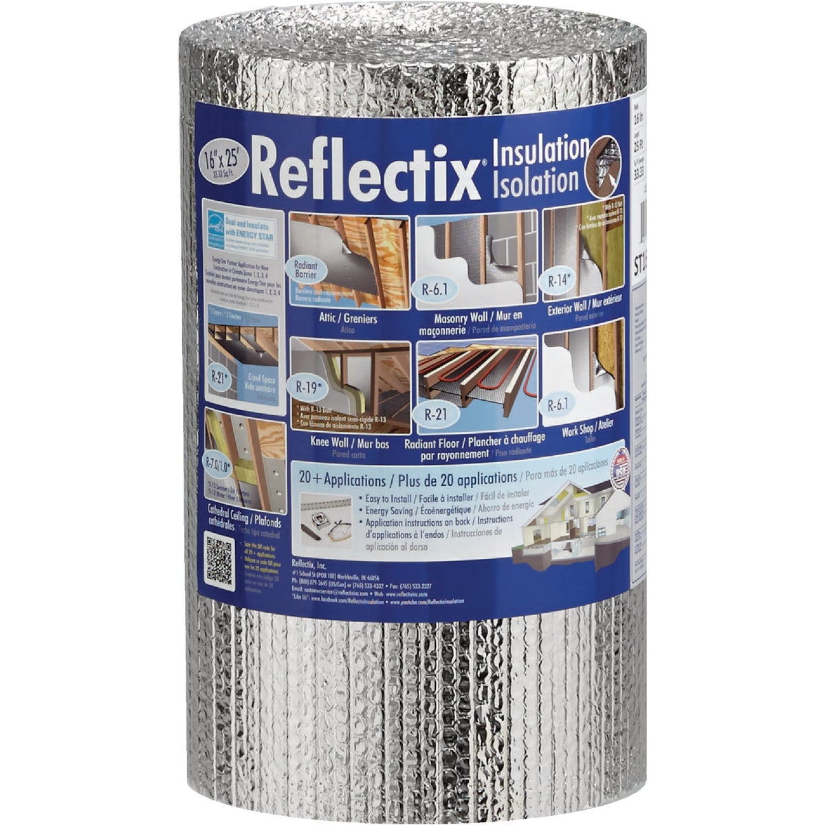 Reflectix Staple Tab Reflective Insulation