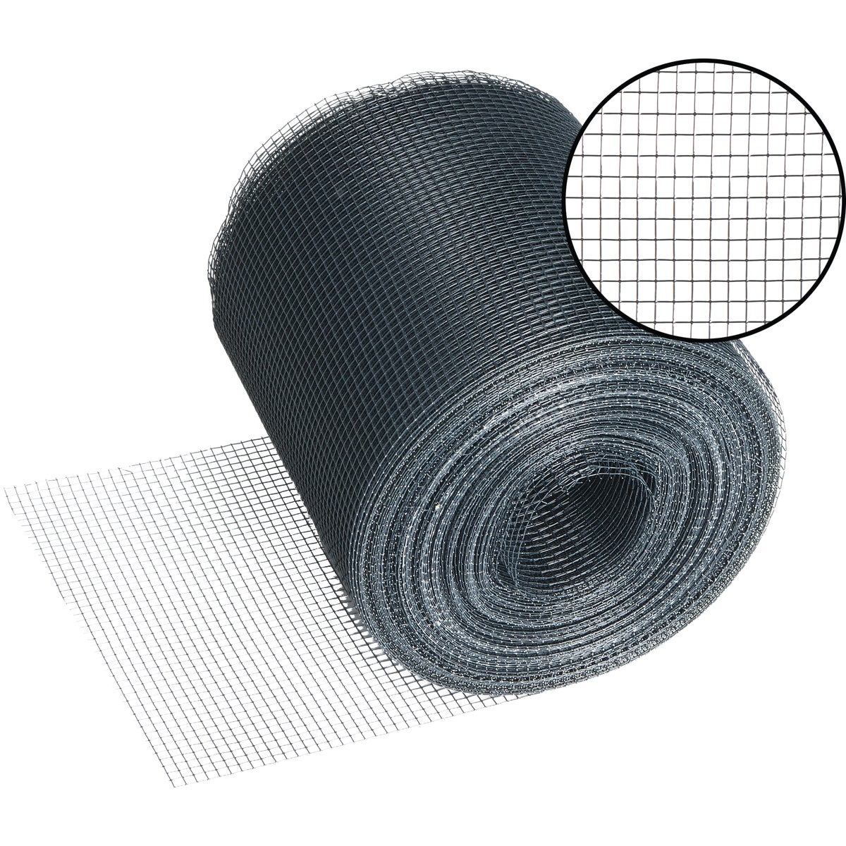 Phifer 6 In. x 100 Ft. Aluminum Mesh Vent Screen