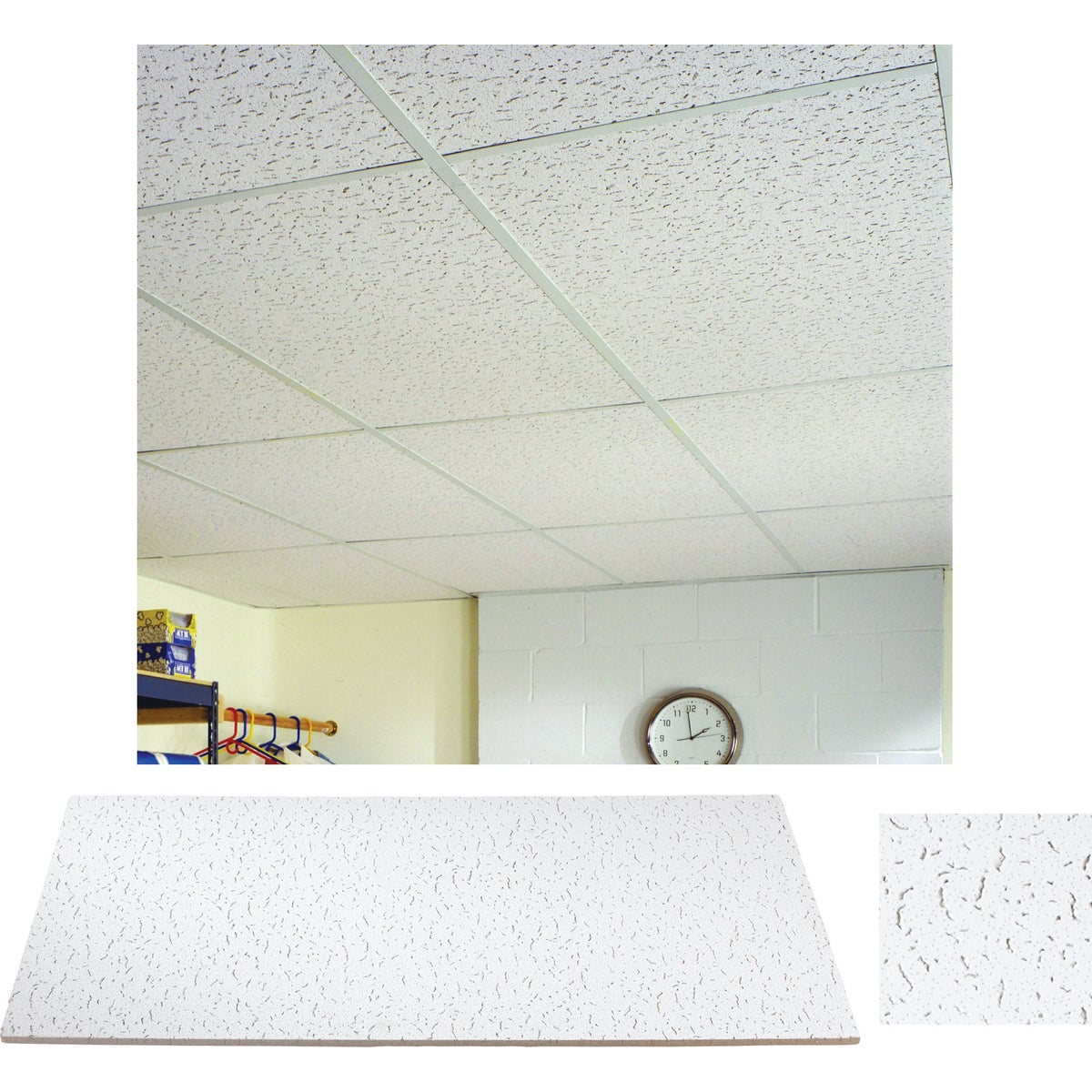 Fifth Avenue Square Edge Mineral Fiber Ceiling Tile