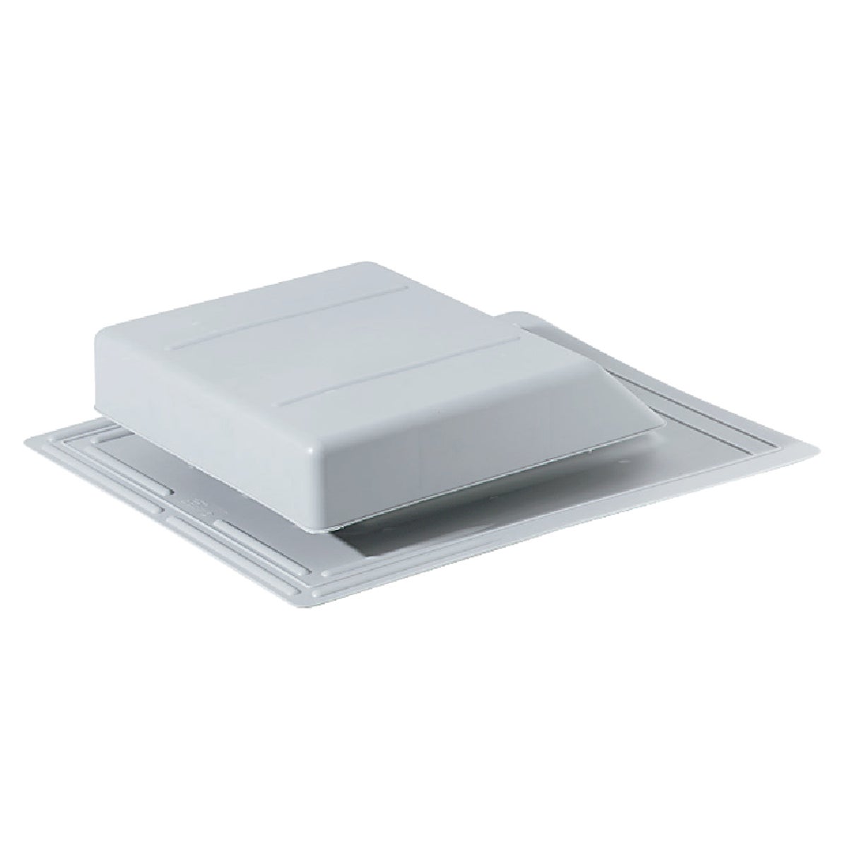 Airhawk 61 In. Gray Plastic Slant Back Roof Vent