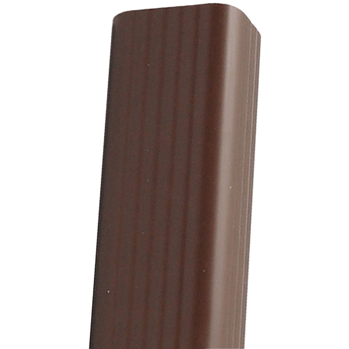 Amerimax 2 In. x 3 In. x 10 Ft. Traditional K-Style Brown Vinyl Downspout