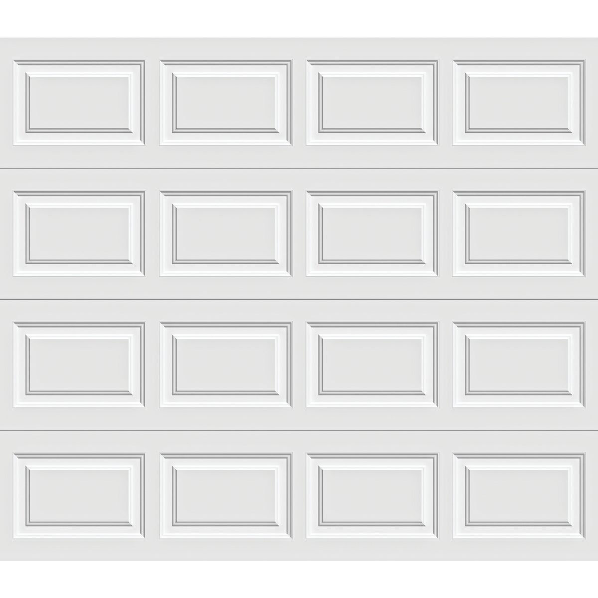 Holmes Gold Series 9 Ft. W x 7 Ft. H White Insulated Steel Garage Door w/Extension Springs