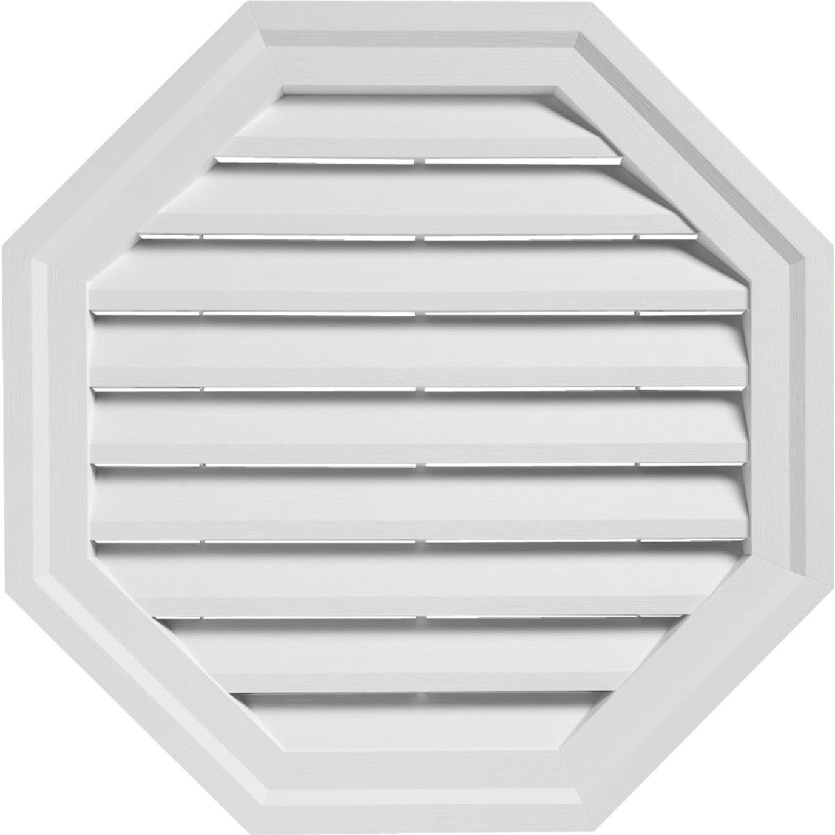 Ply Gem 22" Octagon White Gable Attic Vent