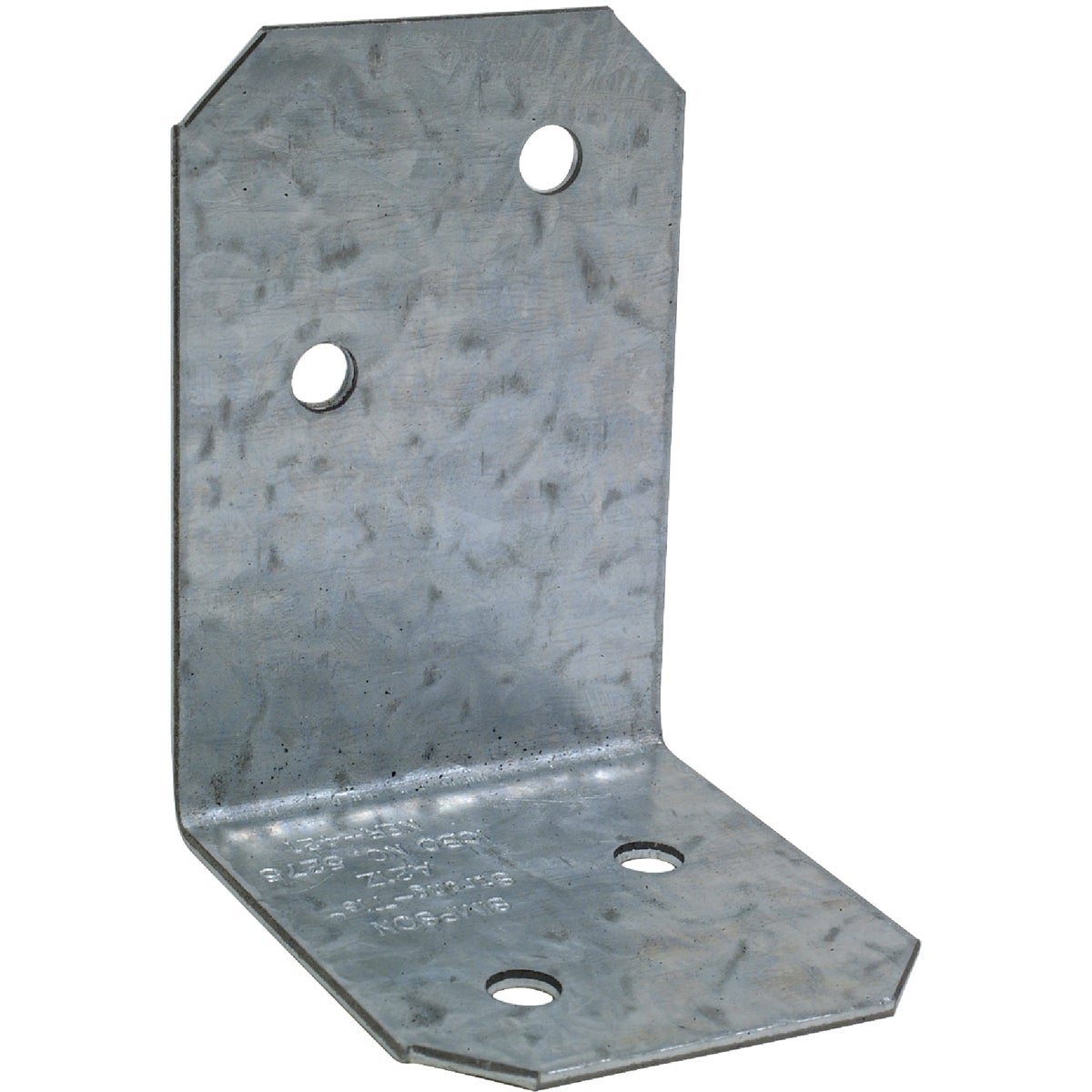 Simpson Strong-Tie ZMax 2 In. x 1-1/2 In. x 1-3/8 In. Galvanized Steel 18 ga Reinforcing Angle