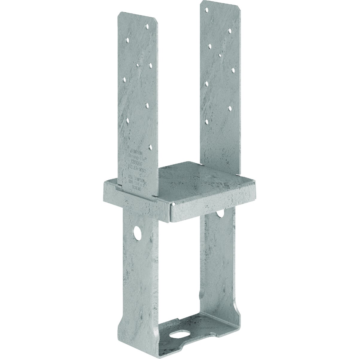 Simpson Strong-Tie 4x4 Hot-Dip Galvanized Standoff Column Base with SDS Screws