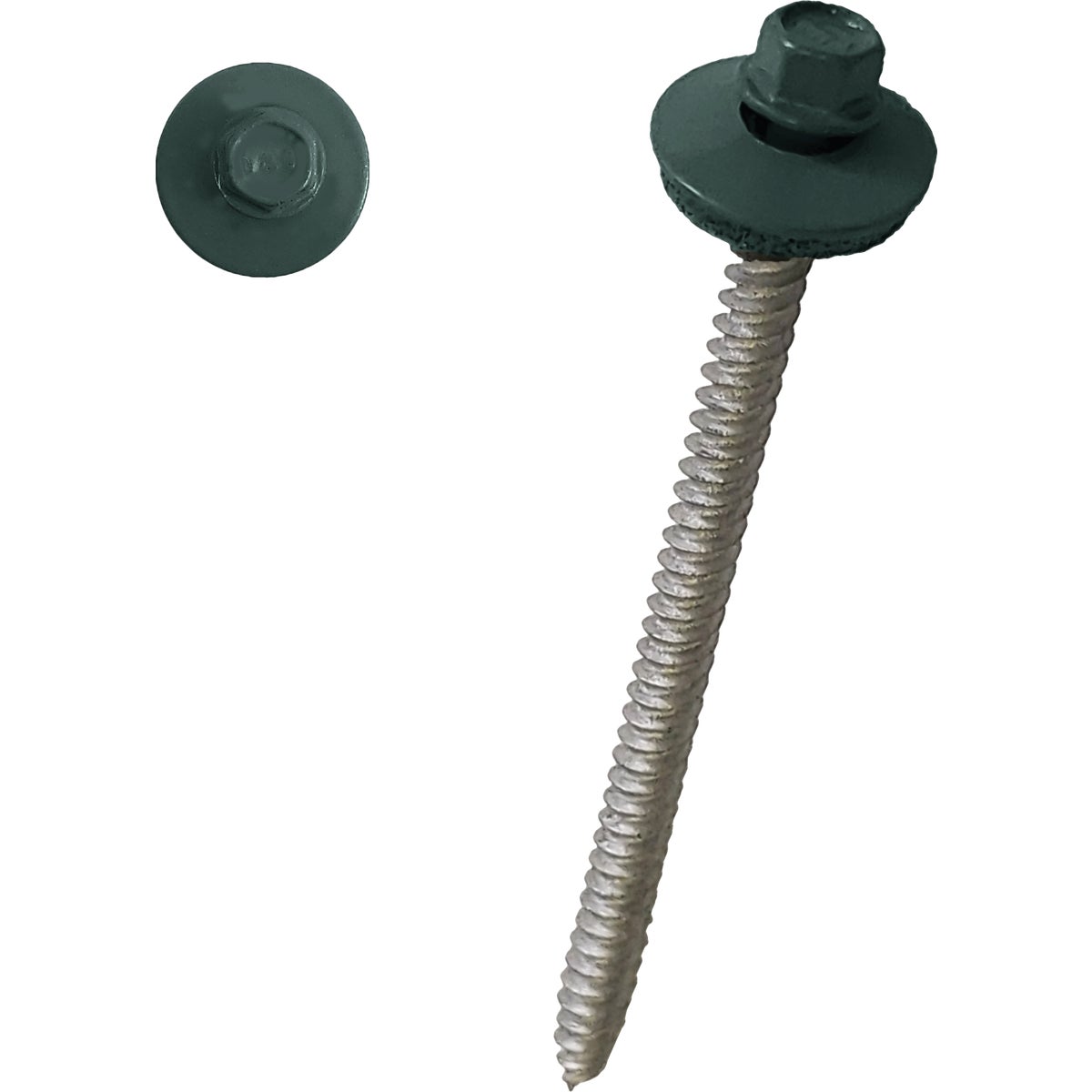 Ondura Premium 3" #9 Powder Coated Green Roofing Fastener