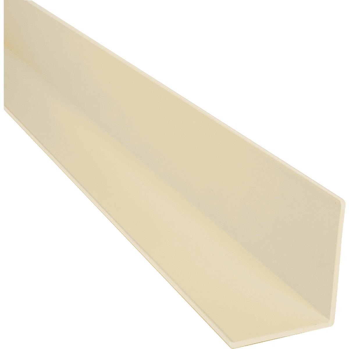 Palram Palclad 8 Ft. Almond PVC Interior Outside Corner Molding