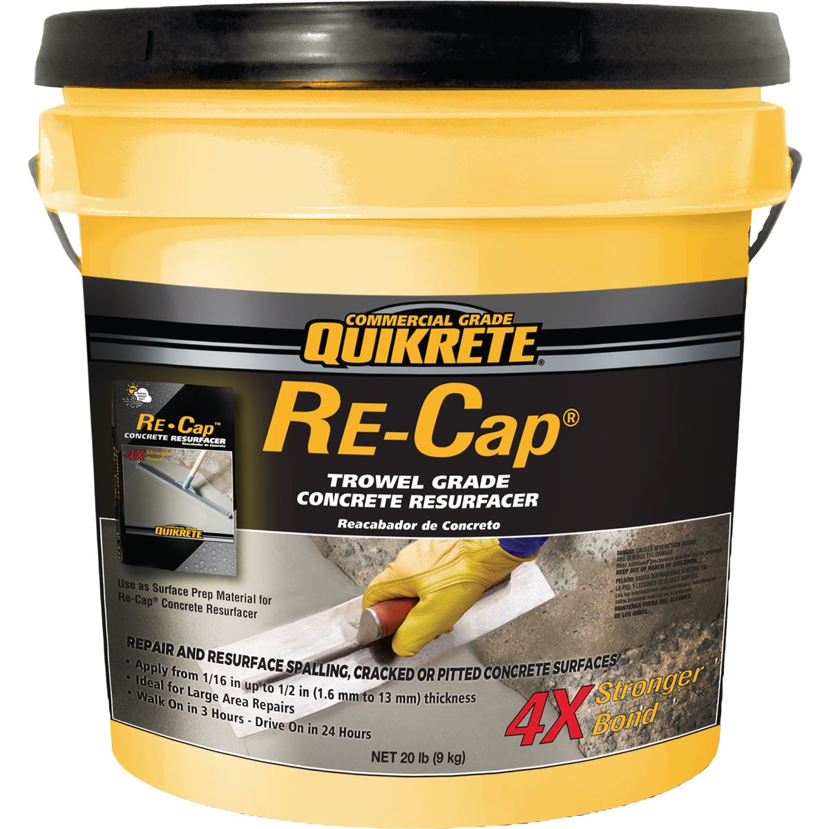 Quikrete Re-Cap 20 Lb. Trowel Grade Concrete Resurfacer