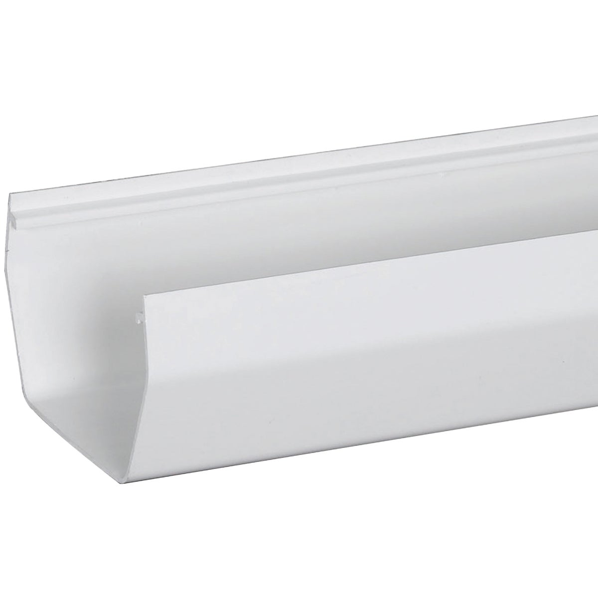 Amerimax 5 In. Contemporary White Vinyl Gutter 10 Ft.