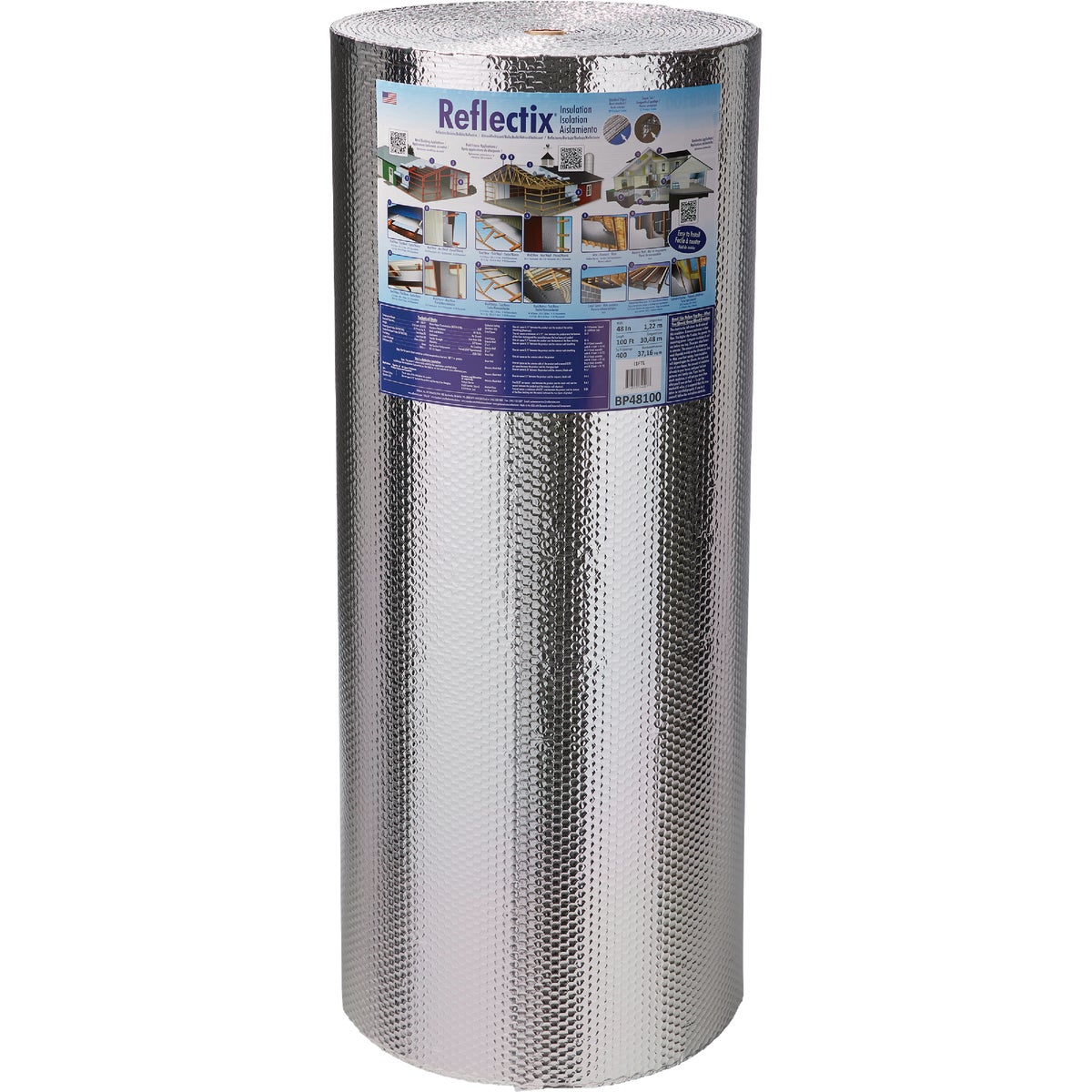 Reflectix 48 In. x 100 Ft. Double Reflective Insulation