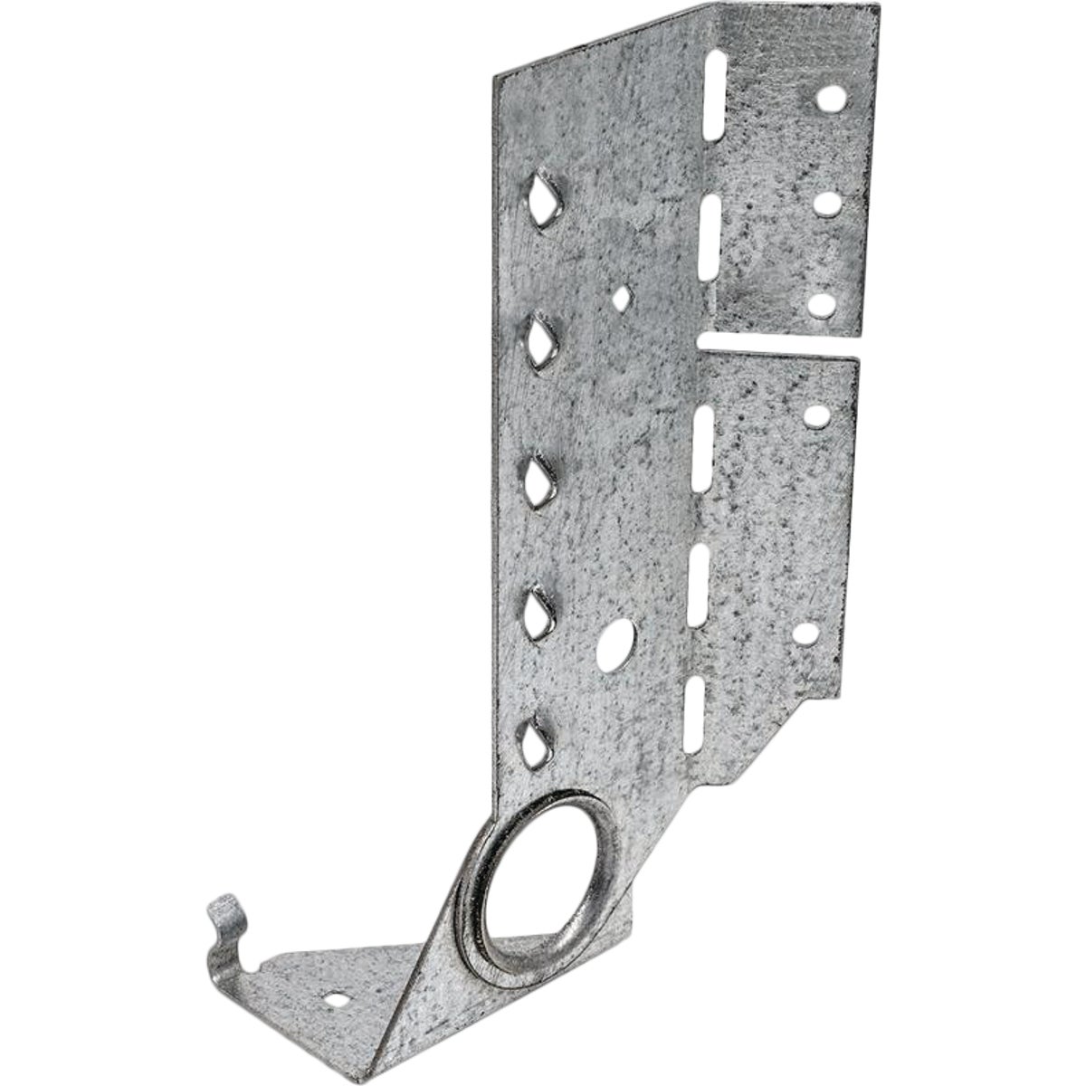Simpson Strong-Tie ZMAX 2 x 8 Left Face Mount Adjustable Light Slopeable/Skewable Jack Hanger