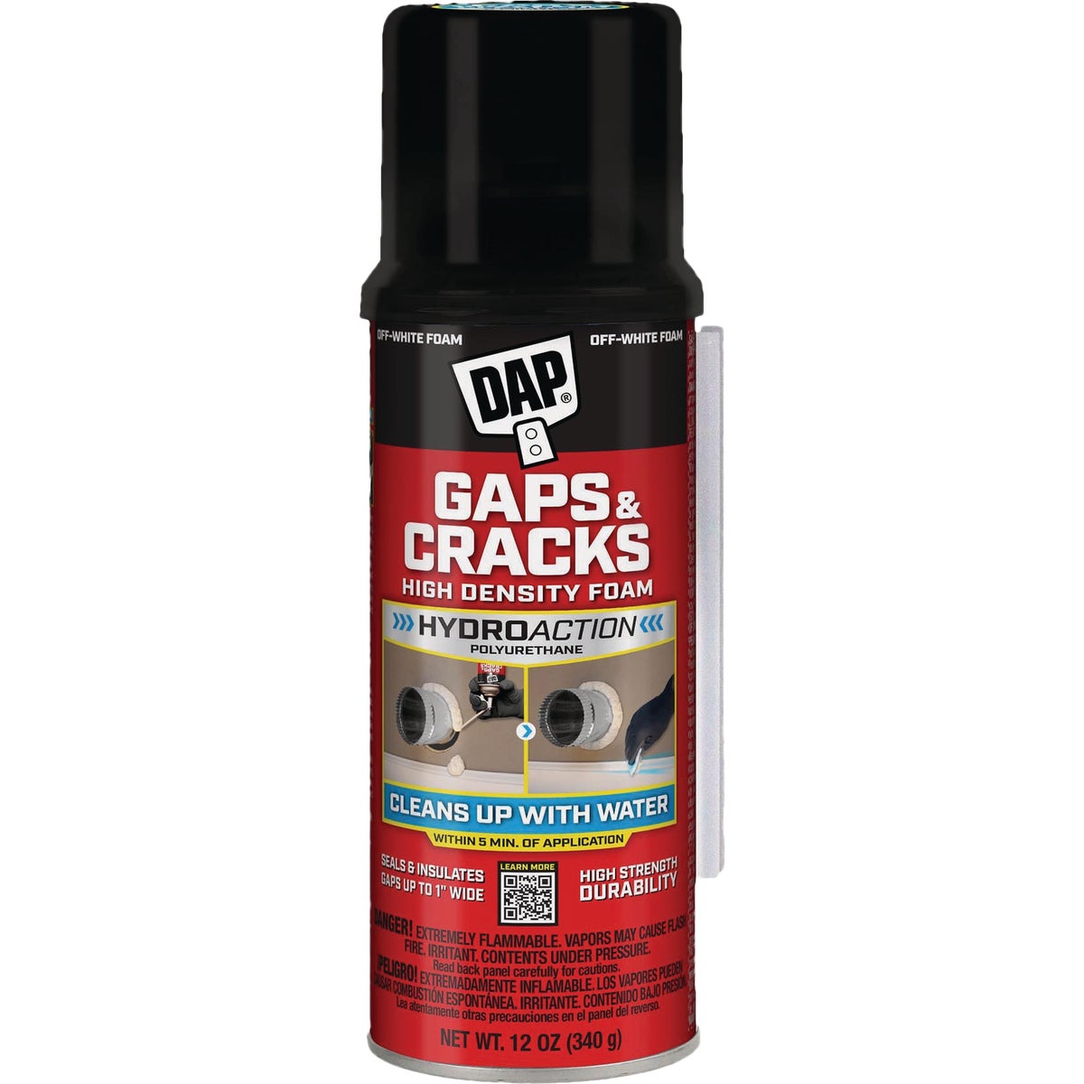 DAP Gaps & Cracks 12 Oz. High-Density Foam Sealant