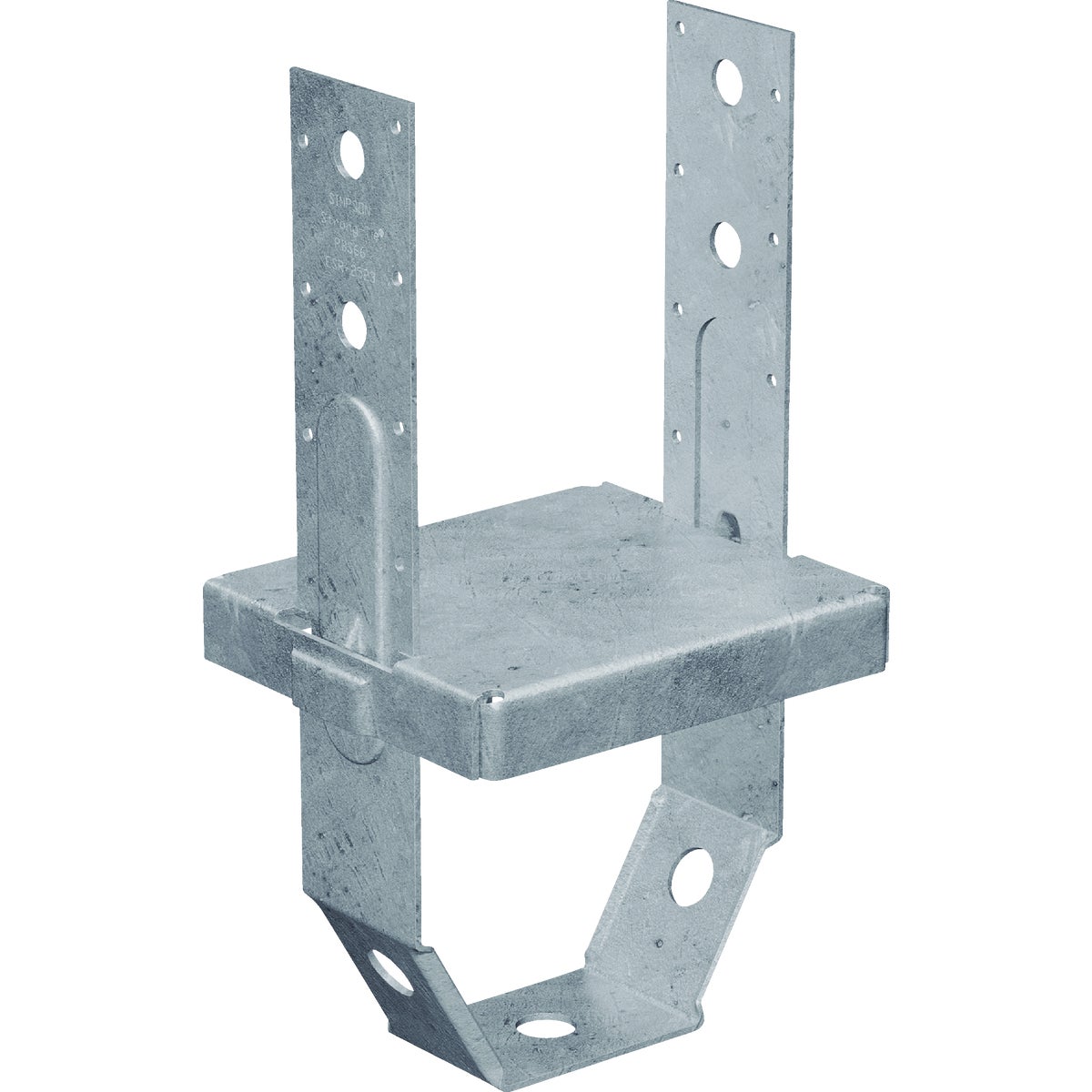Simpson Strong Tie 6 In. x 6 In. 12 ga Hot-Dipped Galvanized Post Base