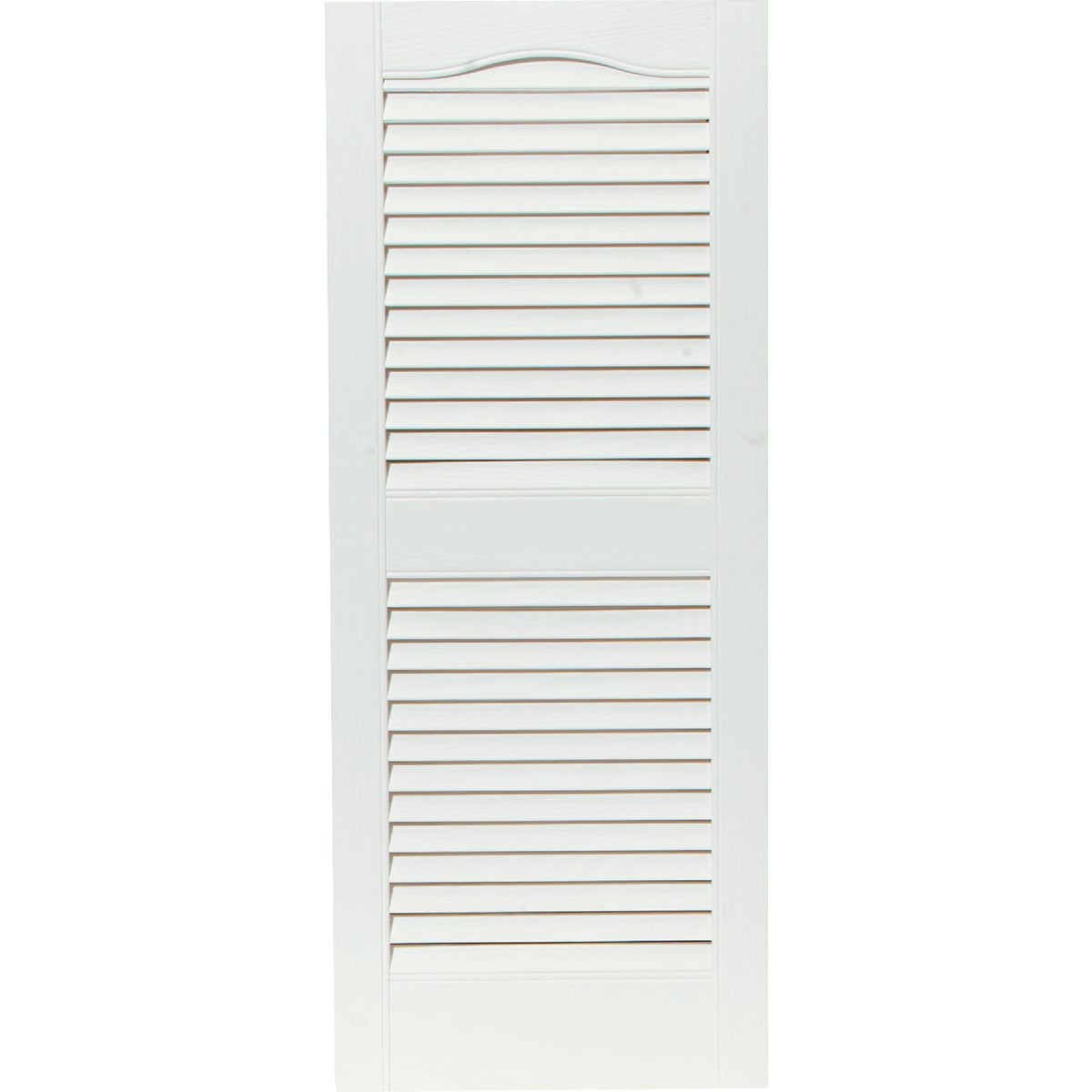 Builders Edge Vinyl Open Louvered Shutter