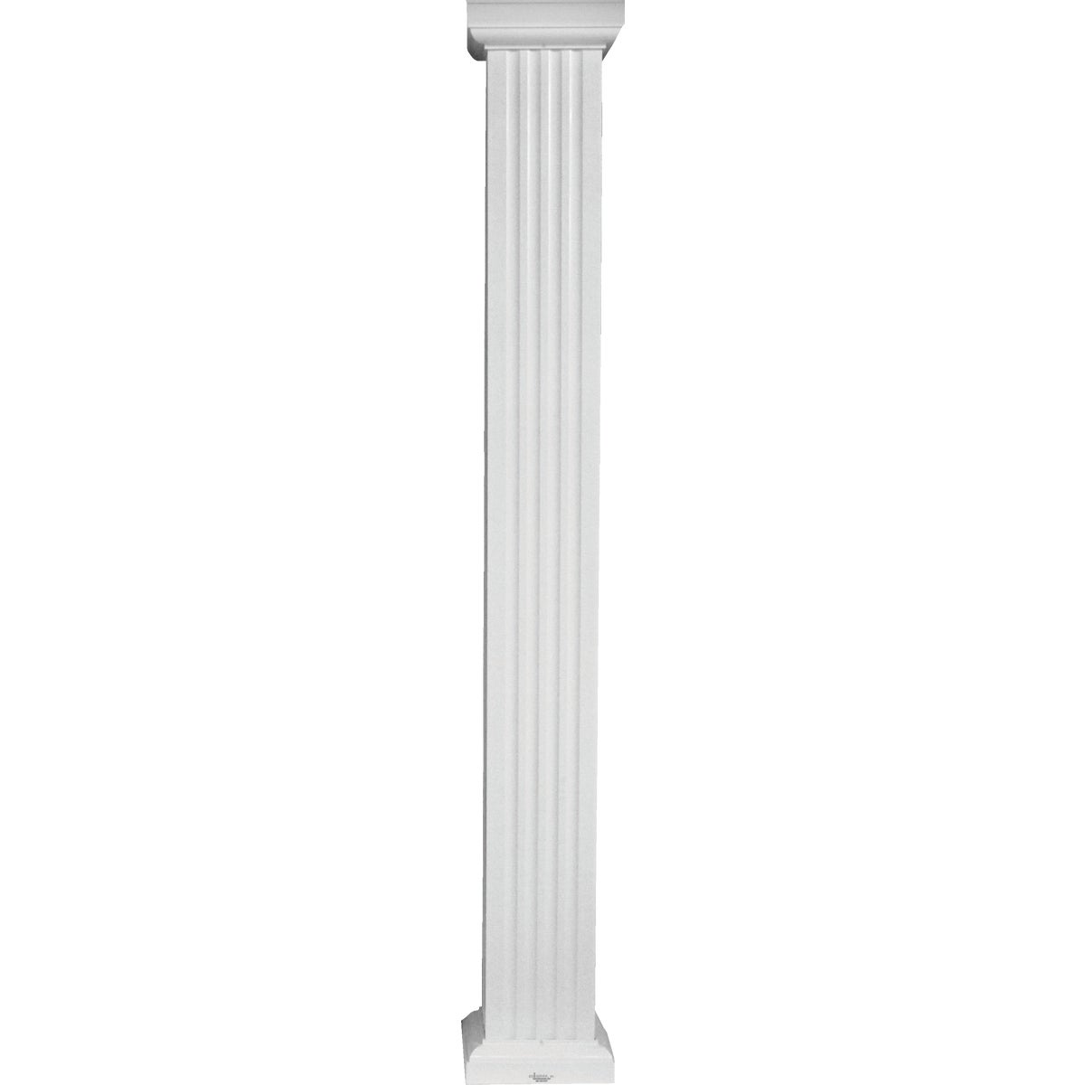 Crown Column Square Fluted Aluminum Column