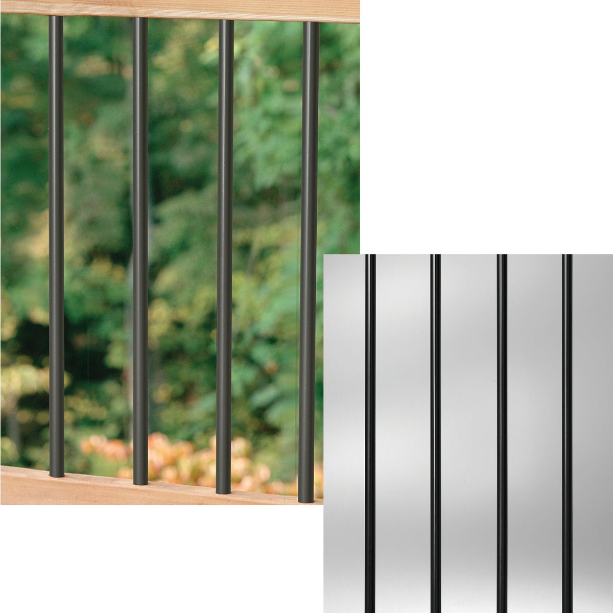 Deckorators 32 In. Bronze Aluminum Classic Baluster (10-Pack)