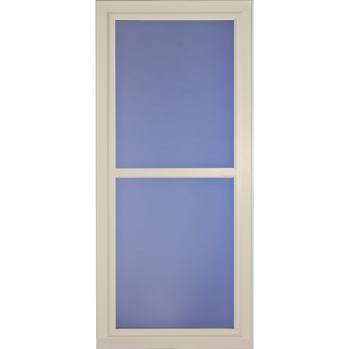 Larson Easy Vent 146 Series 36 In. W x 81 In. H x 1-7/8 In. Thick Almond Full View Aluminum Storm Door
