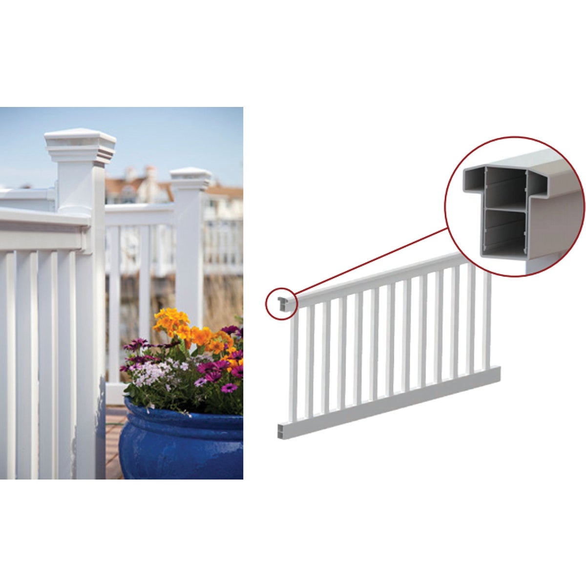 RDI Finyl Line Railing