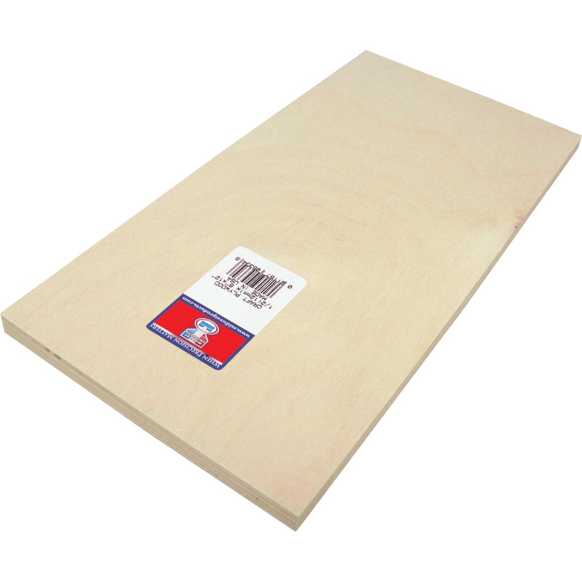 Midwest Products 1/2 In. x 6 In. x 12 In. Birch Plywood