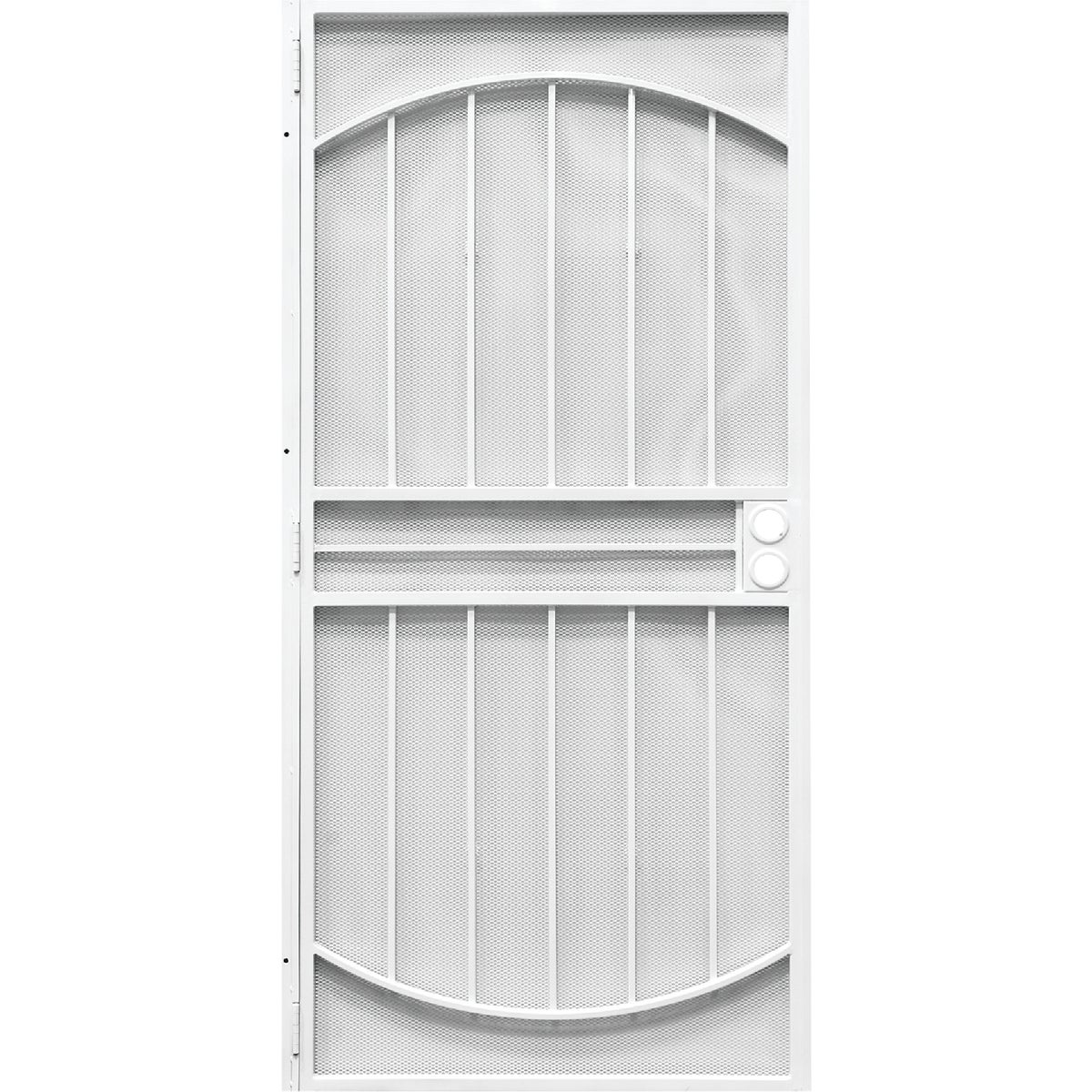 Precision Monterrey 36 In. W x 80 In. H White Steel Security Door