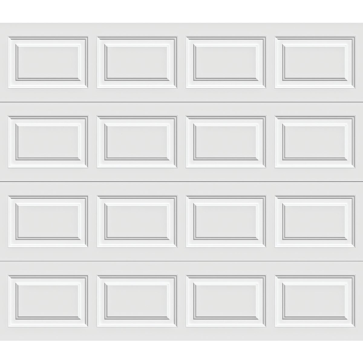 Holmes Gold Series 9 Ft. W x 7 Ft. H White Insulated Steel Garage Door w/EZ-Set Torsion Spring