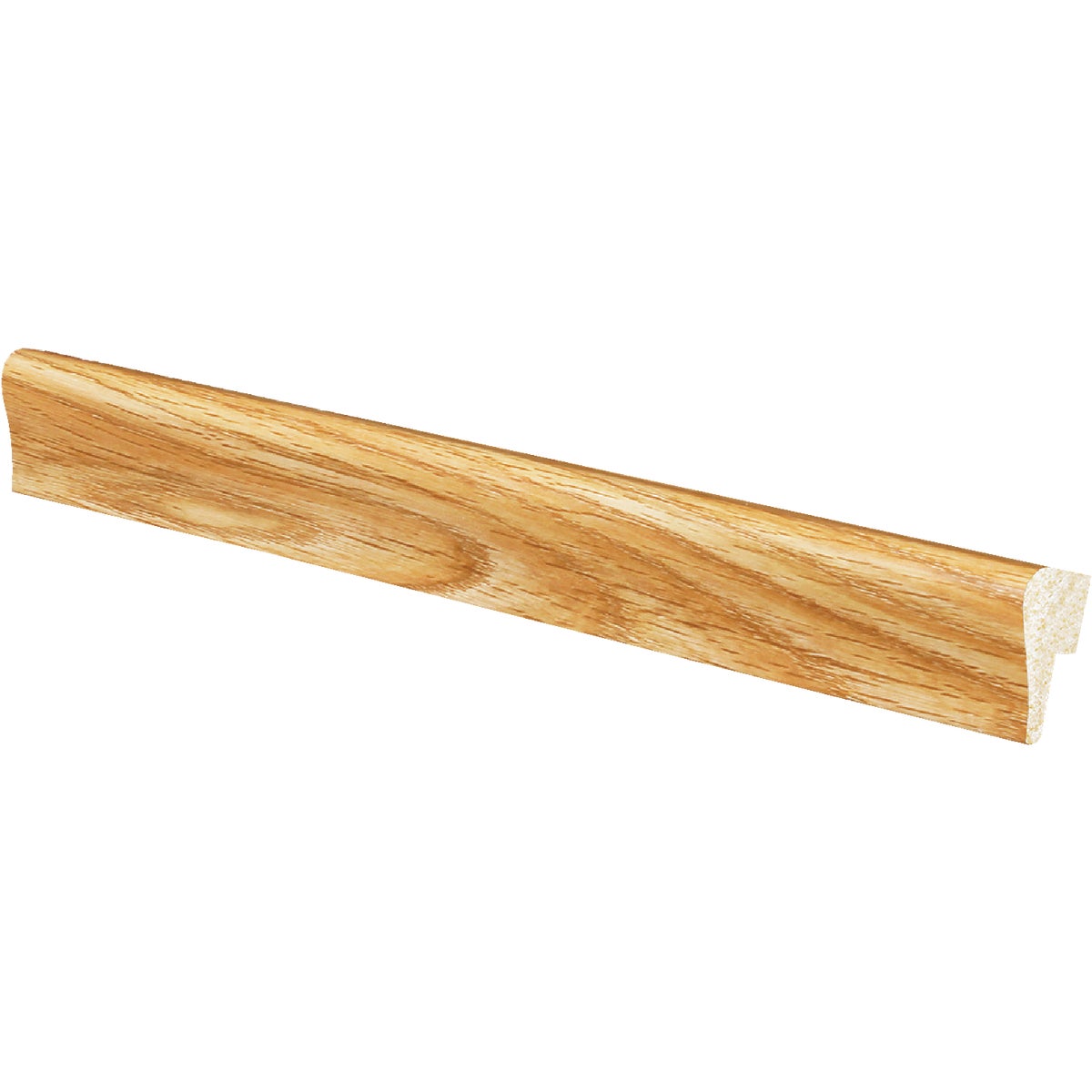 Inteplast Building Products 5/16 In. W. x 1-1/8 In. H. x 8 Ft. L Majestic Oak Polystyrene Cap Molding