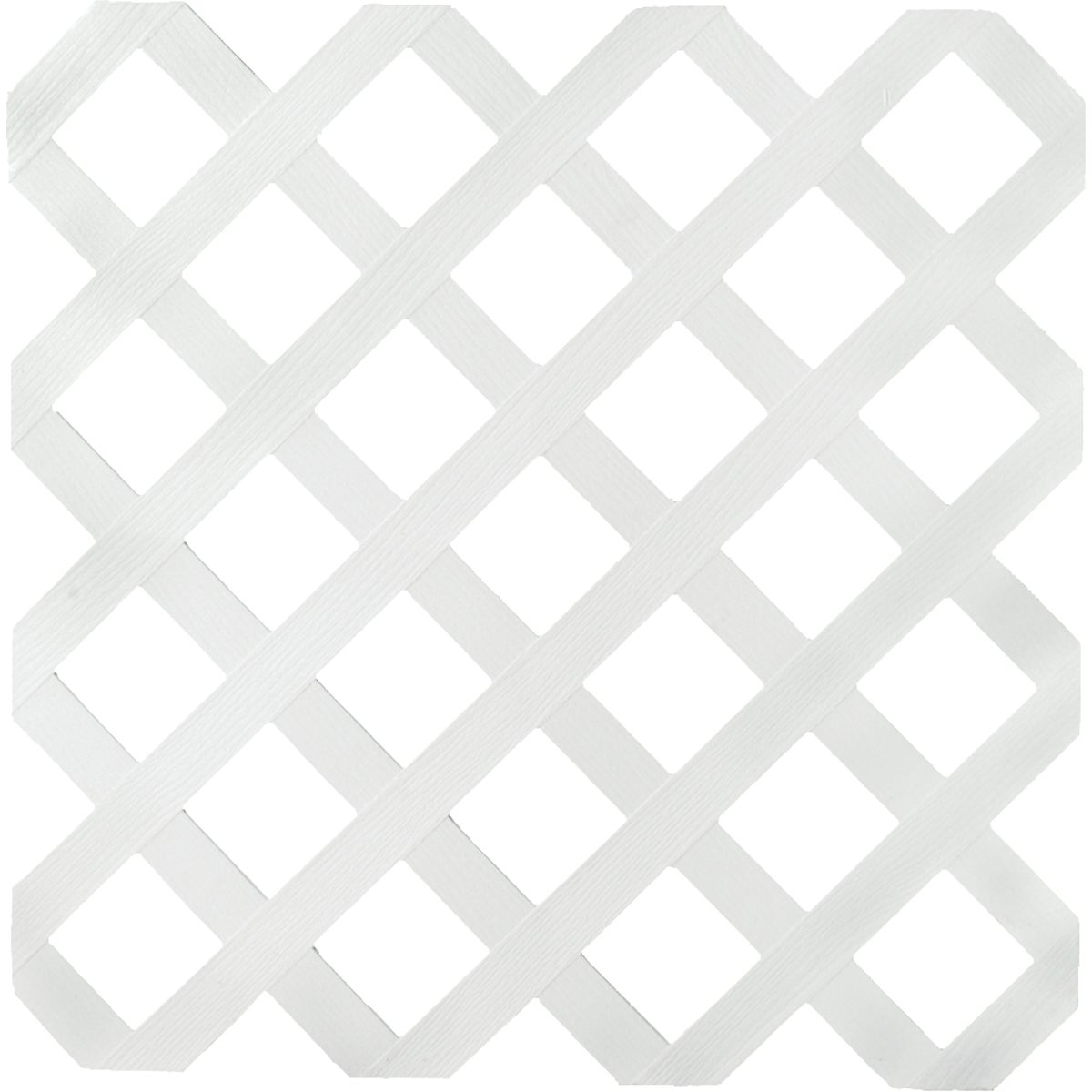 Deckorators 4 Ft. W x 8 Ft. L x 1/8 In. Thick White Vinyl Lattice Panel