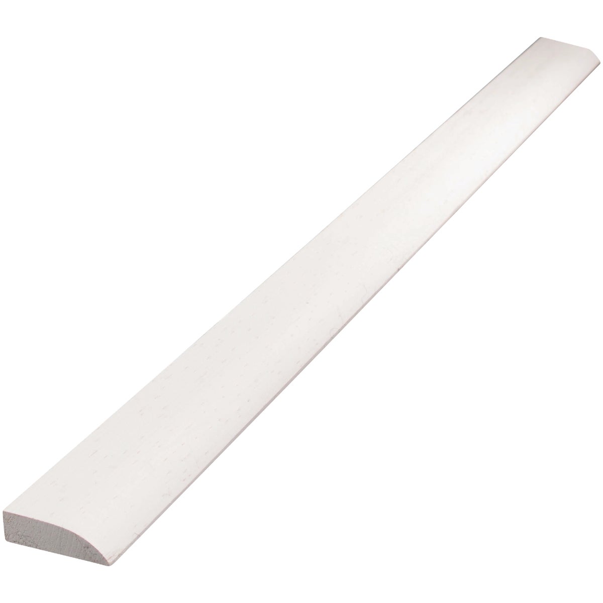 Alexandria Moulding 7/16 In. W. x 1-3/8 In. H. x 7 Ft. L. White Finger Joint Pine Ranch Stop Molding