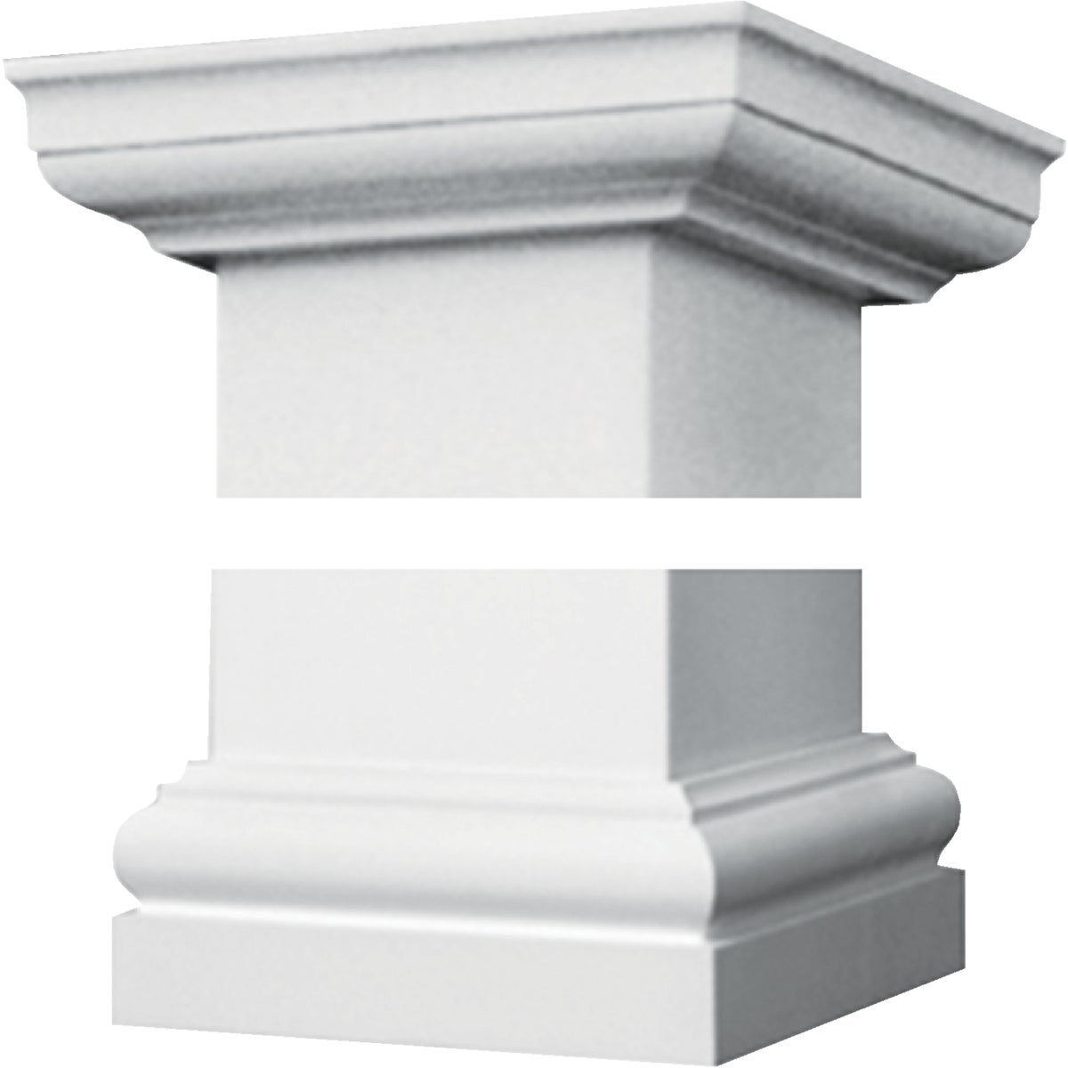 Crown Column Tuscan Cap/Base Set