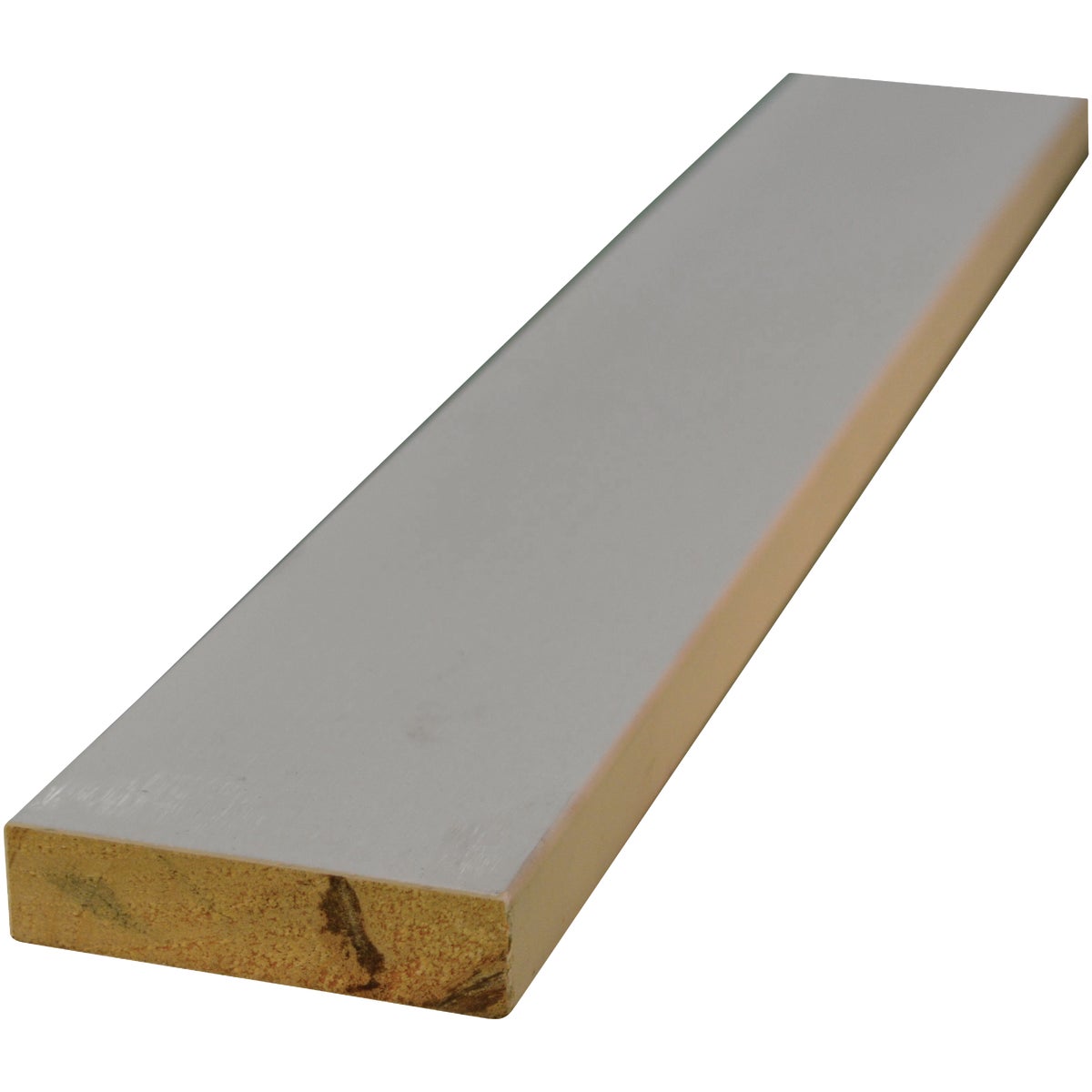 Alexandria Moulding 1 In. W. x 3 In. H. x 8 Ft. L. White Finger Joint Pine Board