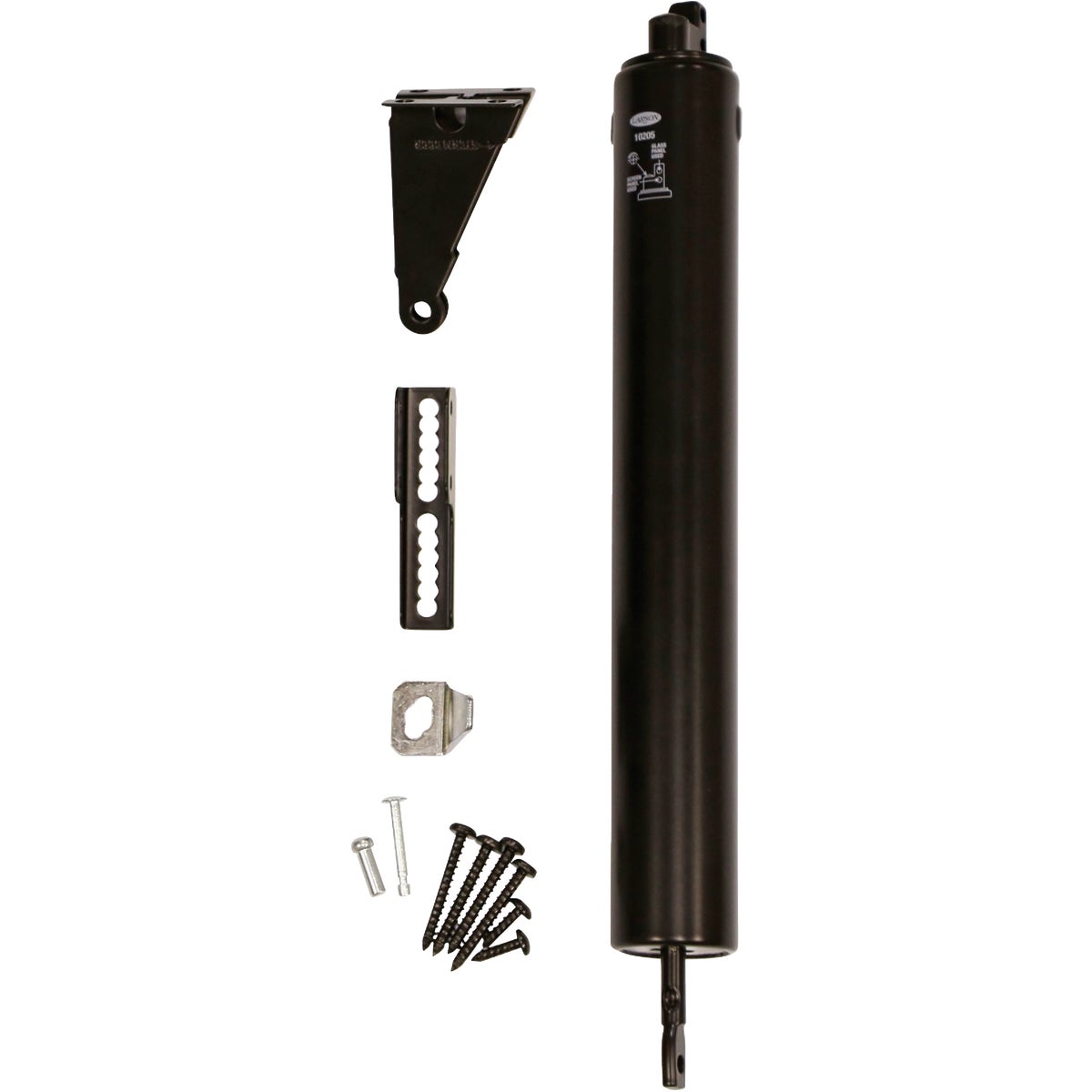 Larson Black Heavy Duty Storm Door Closer