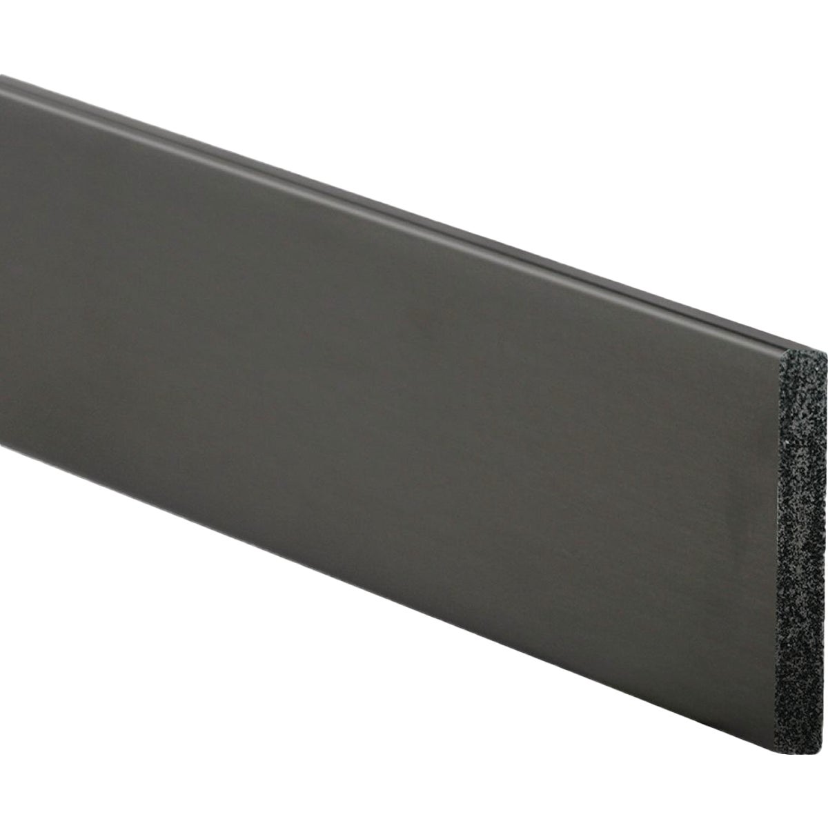 Inteplast Building Products 4 In. W. x 1/2 In. H x 8 Ft. L. Black Polystyrene Craftsman Base Moulding