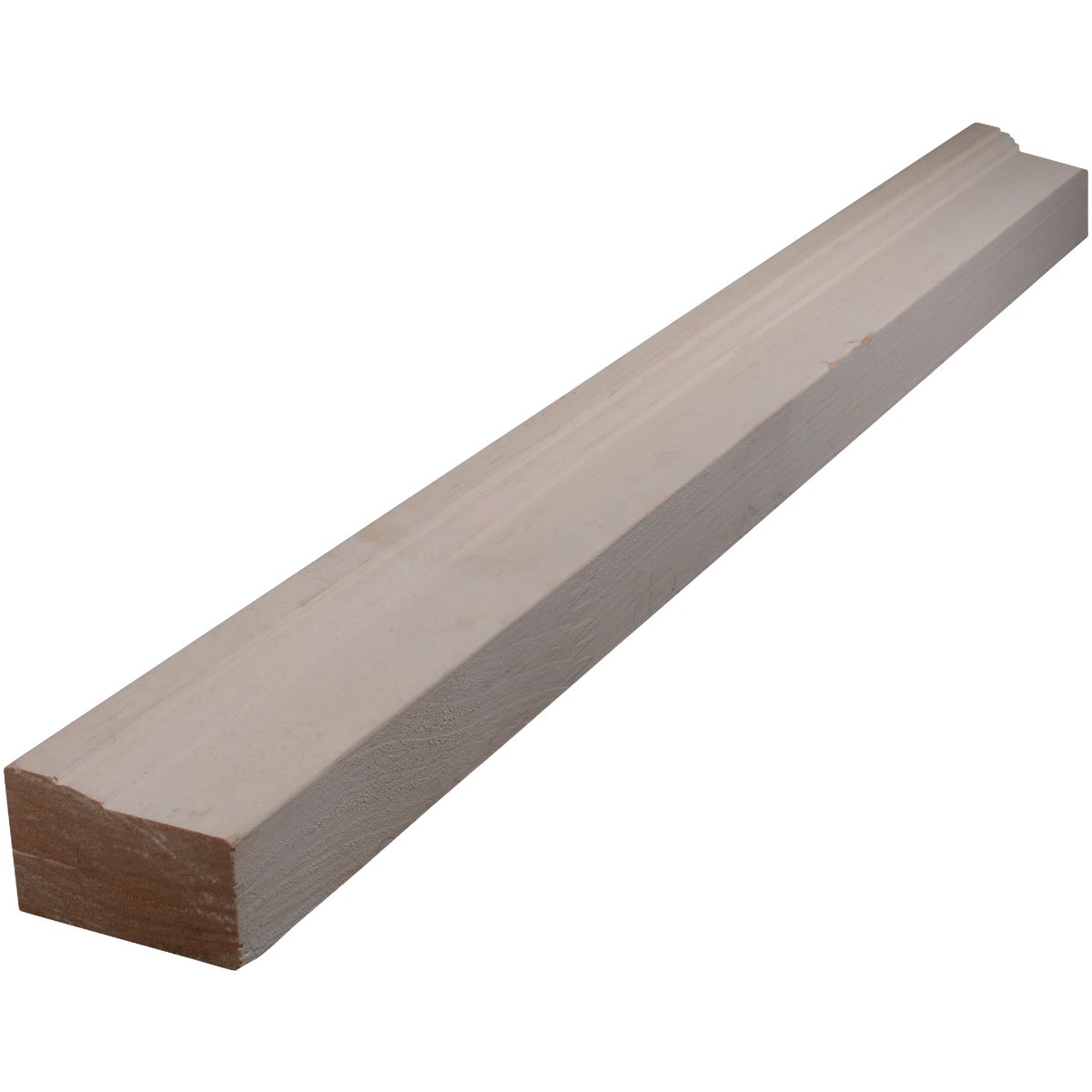 Alexandria Moulding 2 In. x 8 Ft. White Finger Joint Pine Brick Molding