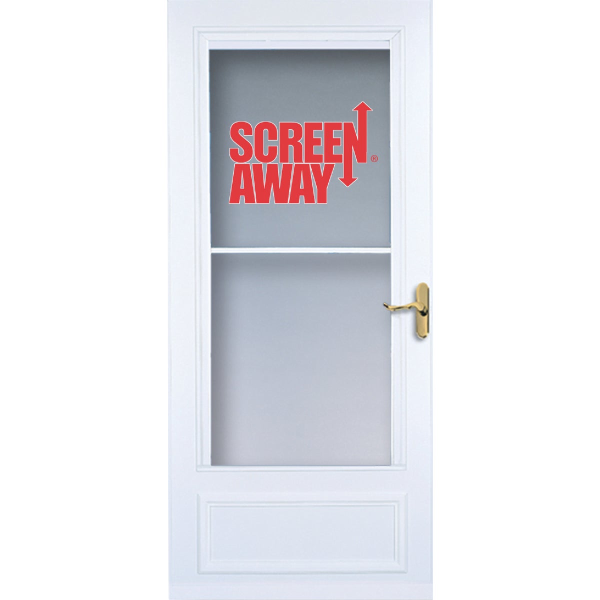 Larson Screenaway Lifestyle Mid View DuraTech Storm Door