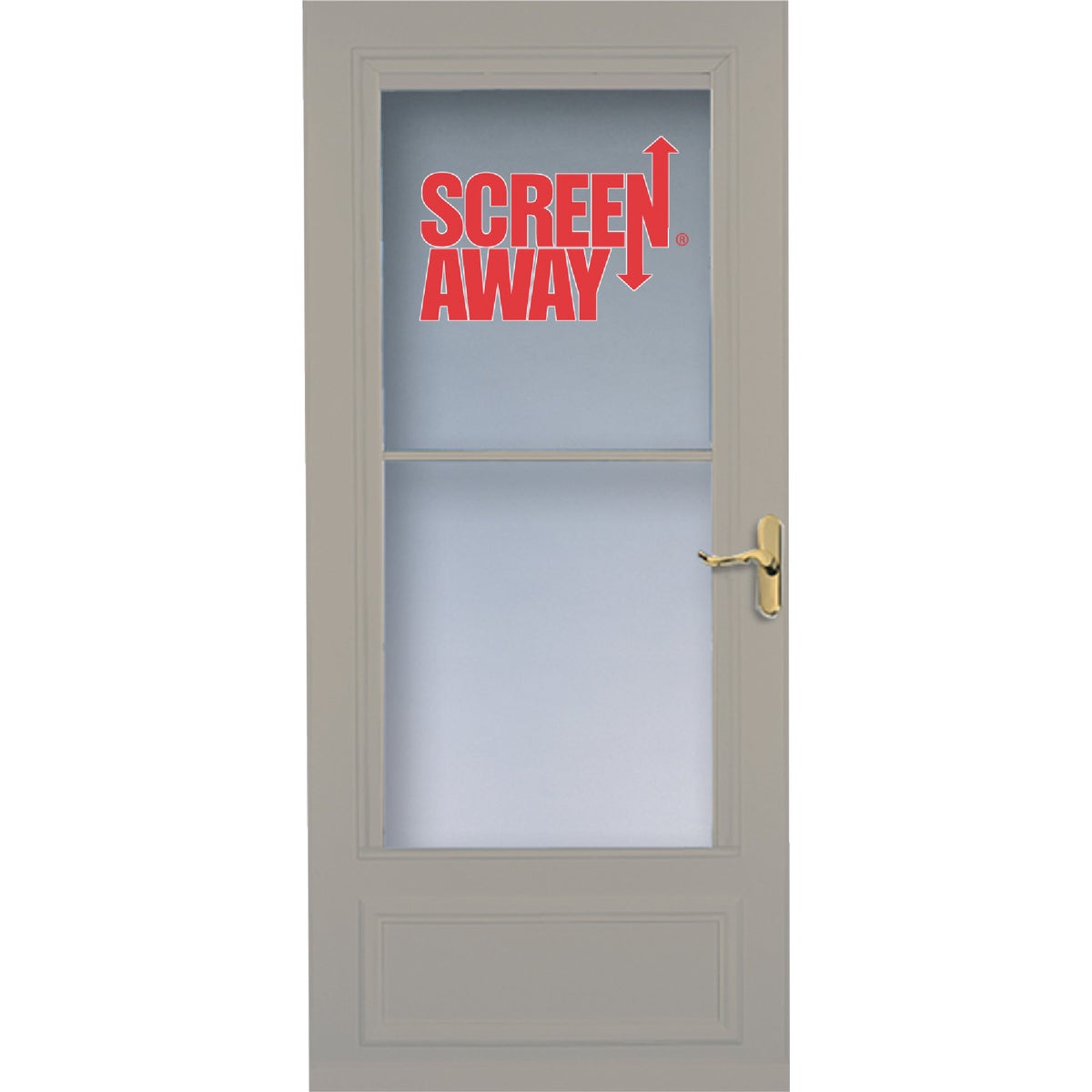 Larson Screenaway Lifestyle Mid View DuraTech Storm Door