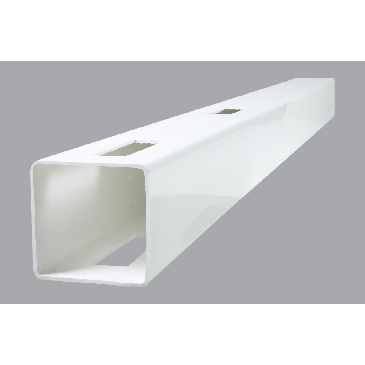 Outdoor Essentials 2-Rail Fence Vinyl Post