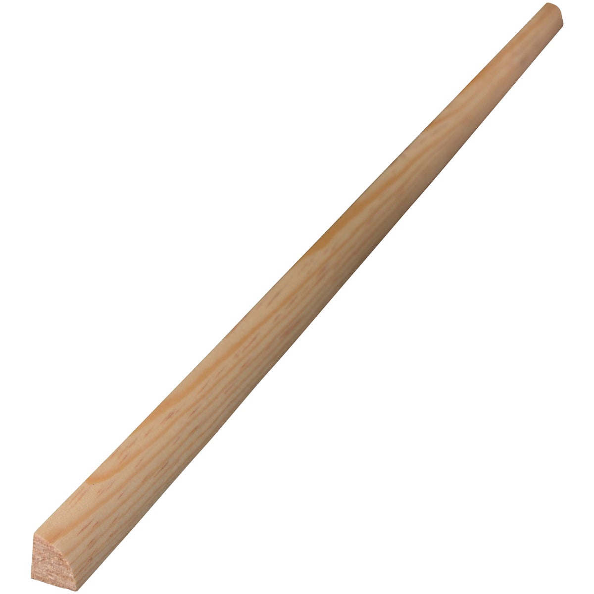 Alexandria Moulding 1/2 In. W. x 1/2 In. H. x 8 Ft. L. Solid Pine Quarter Round Molding