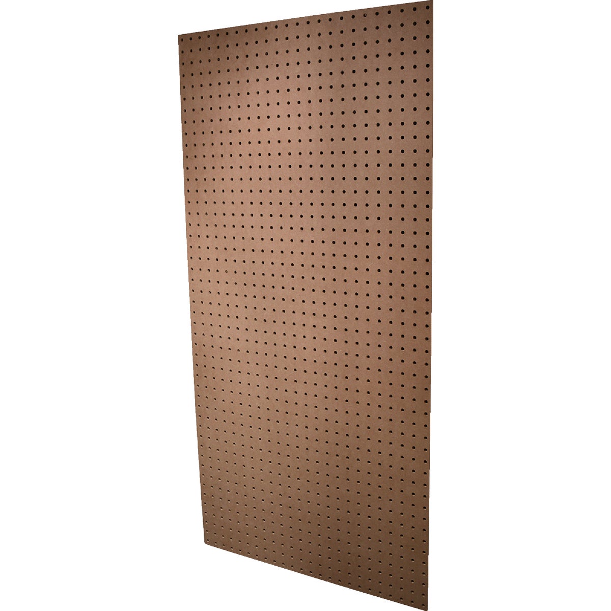 Alexandria Moulding 2 Ft. x 4 Ft. x 3/16 In. Brown MDF Pegboard