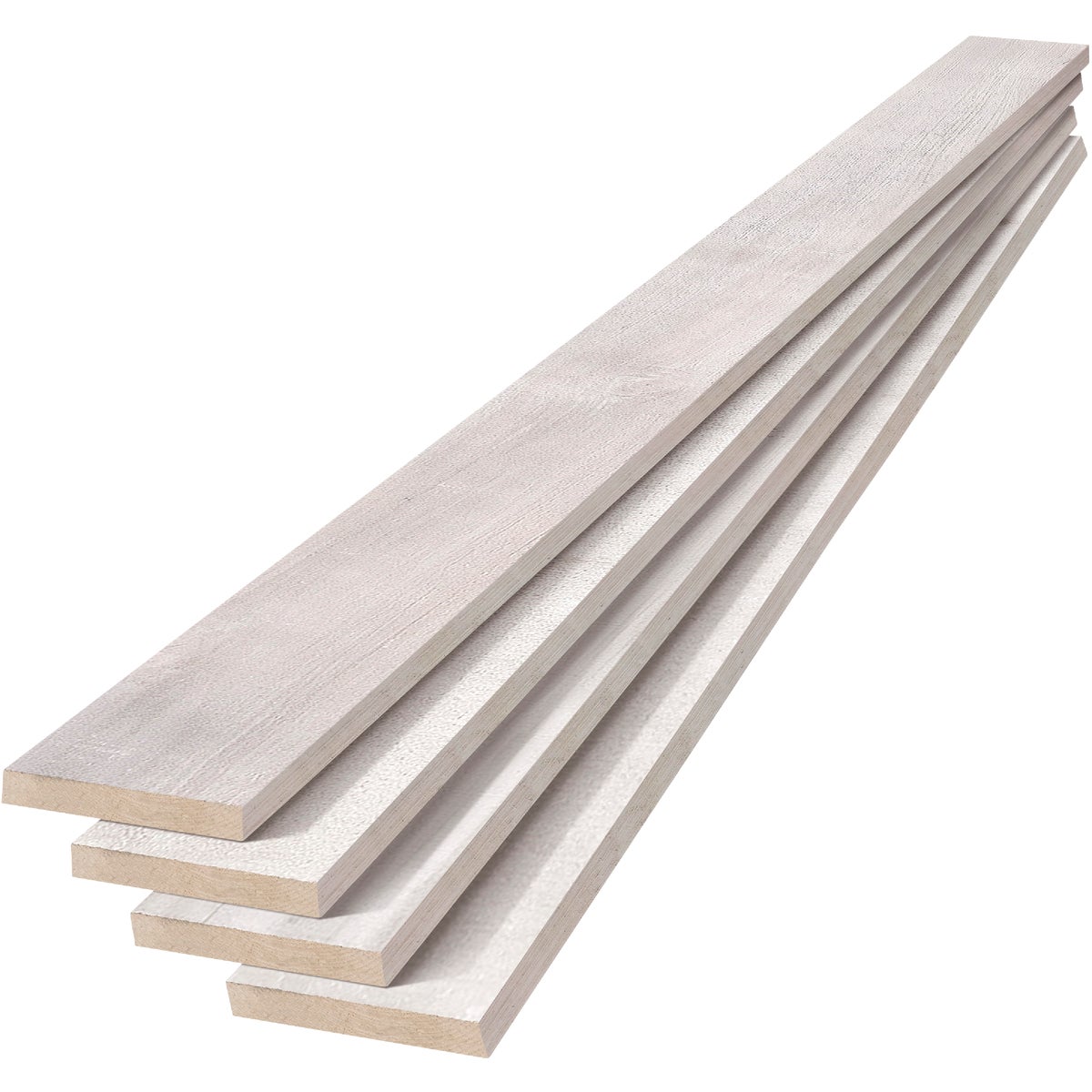 UFP-Edge 1/2 In. x 4 In. x 4 Ft. White Weathered Wood Accent Board (8-Pack)