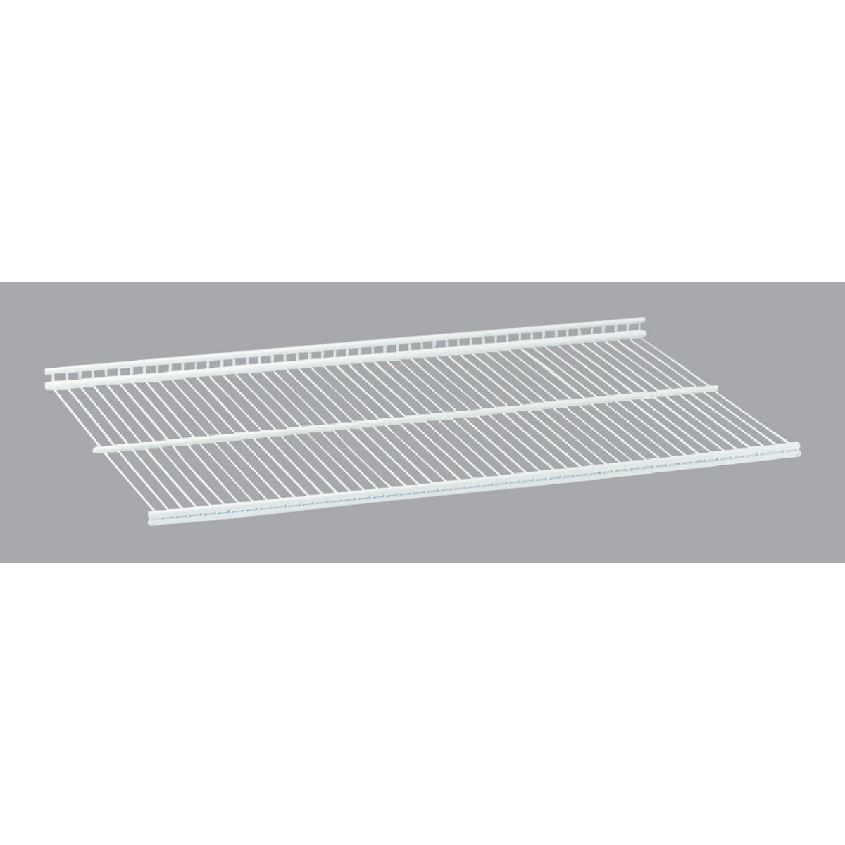 Organized Living FreedomRail 2 Ft. W. x 16 in. D Profile Ventilated Closet Shelf, White