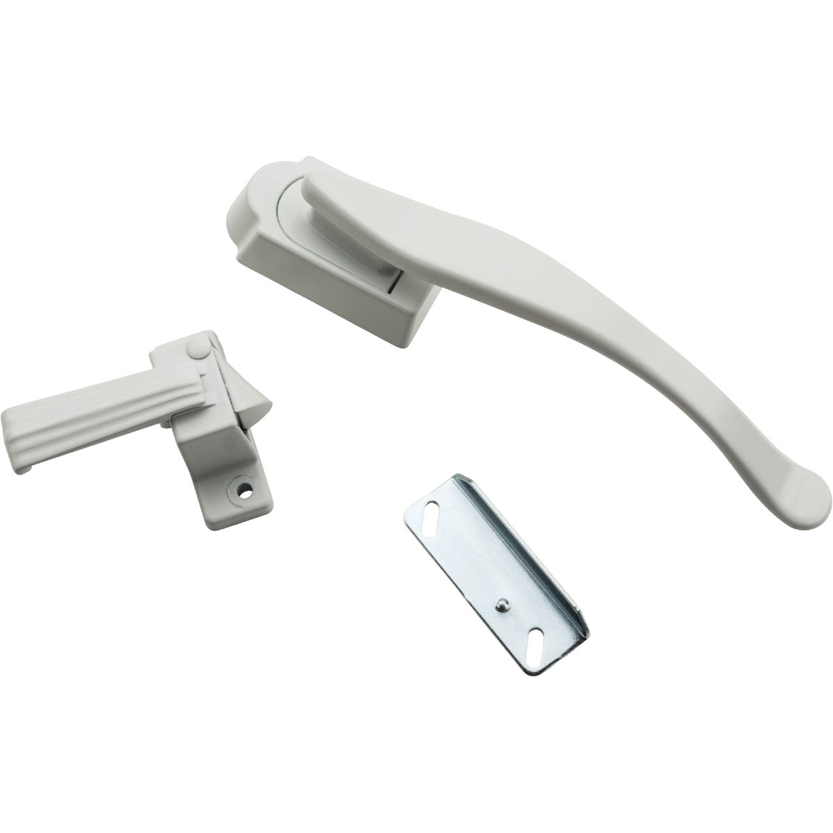 National White Storm Door Lift Latch