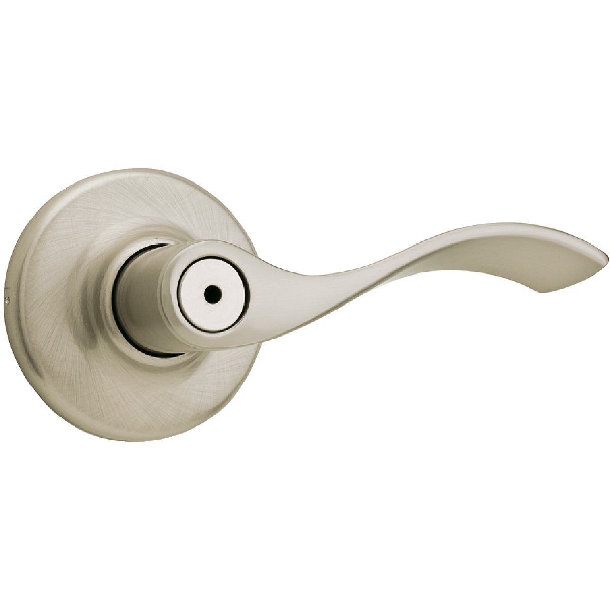 Kwikset Satin Nickel Balboa Privacy Door Lever 