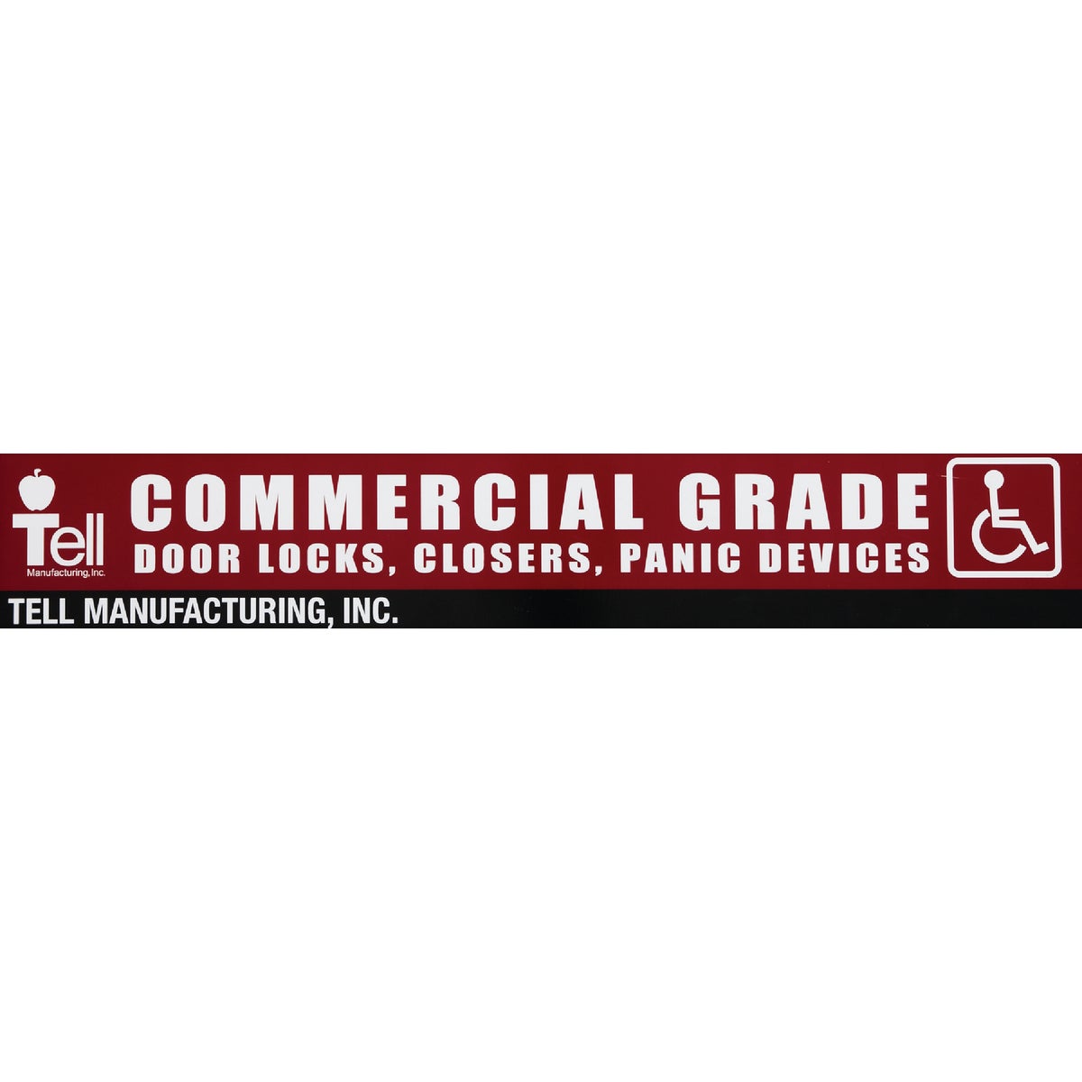 Unbranded 2 Ft. Planogram Header Sign POP Kit