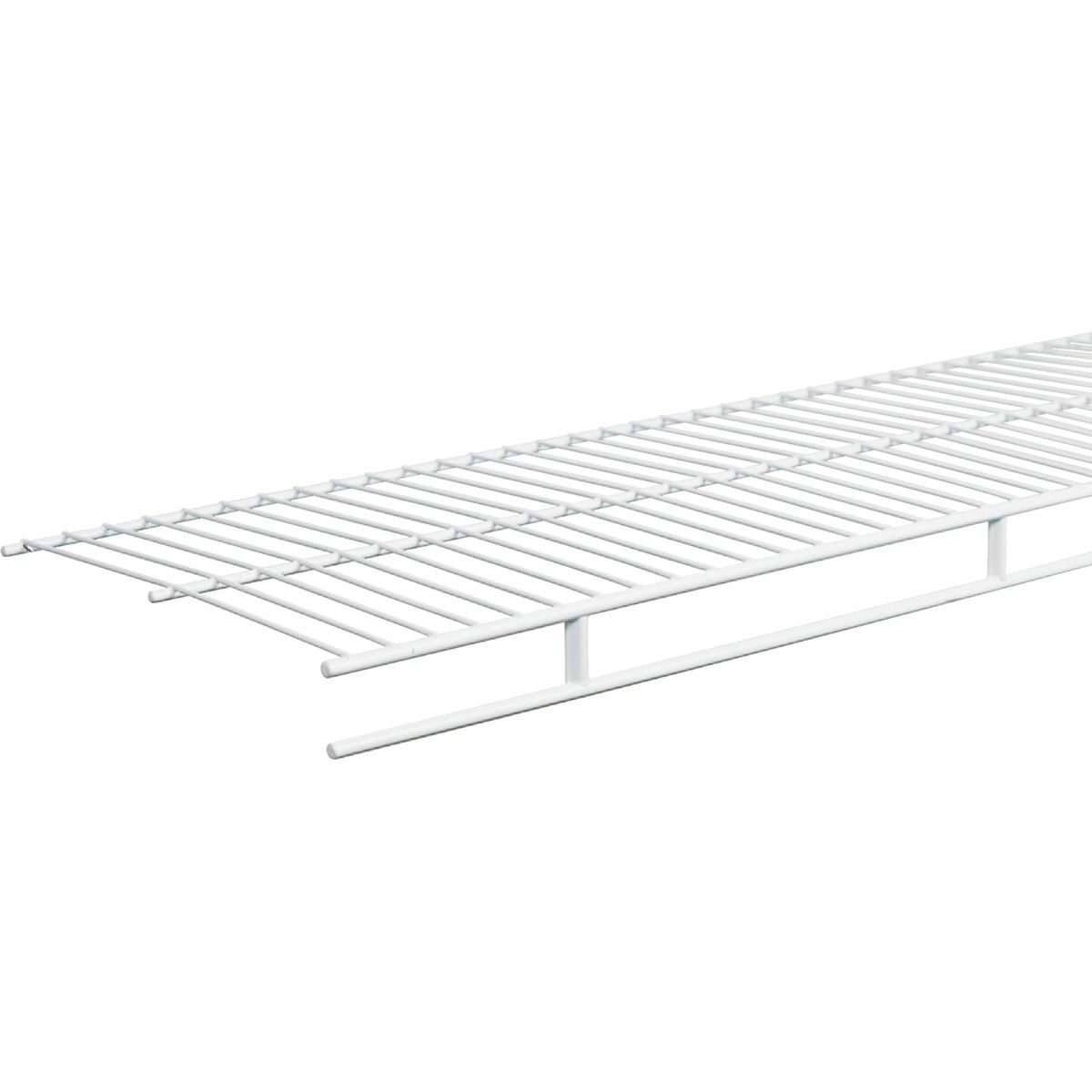 ClosetMaid 8 Ft. W. x 12 In. D. Ventilated Wire Shelf & Rod, White