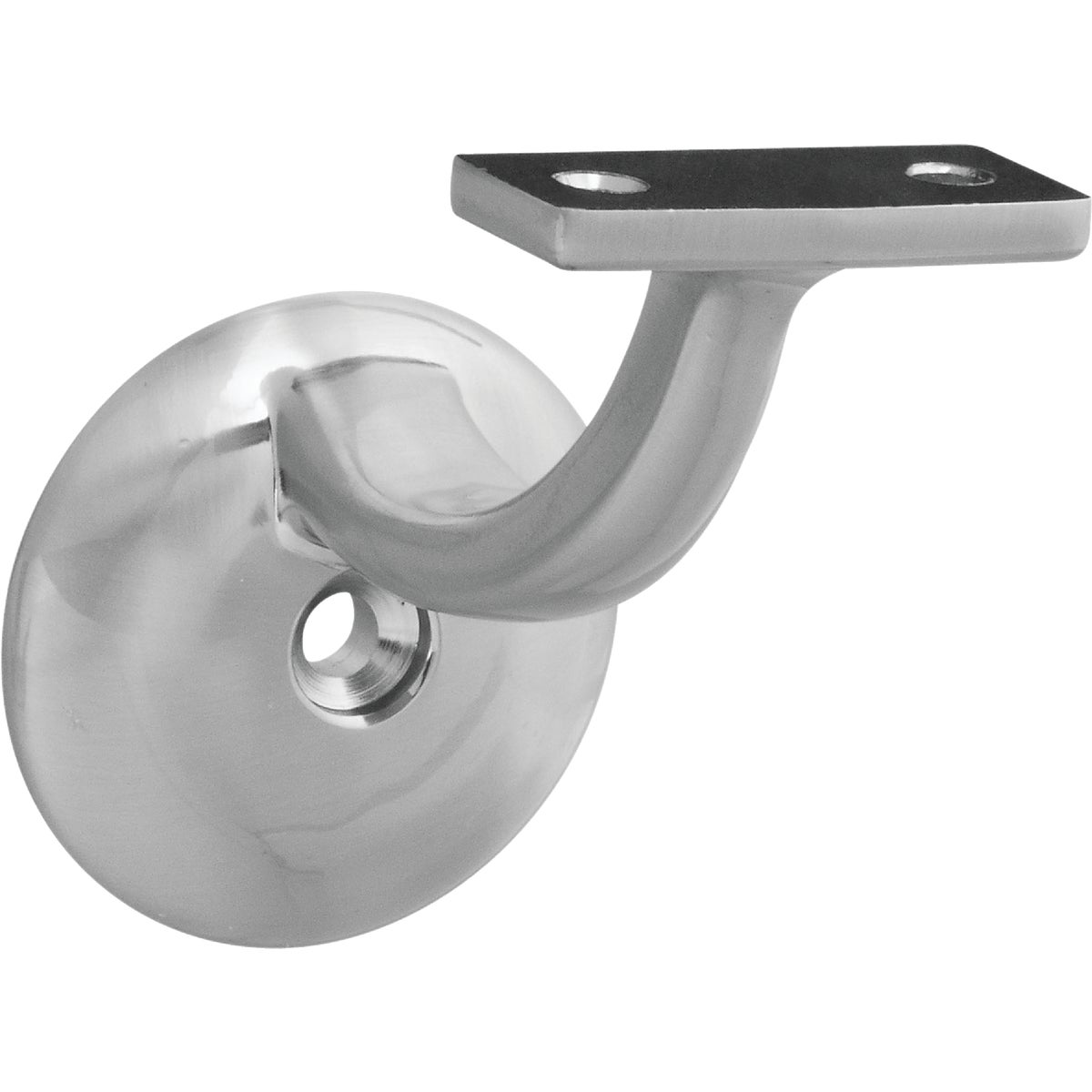 National Satin Nickel Handrail Bracket