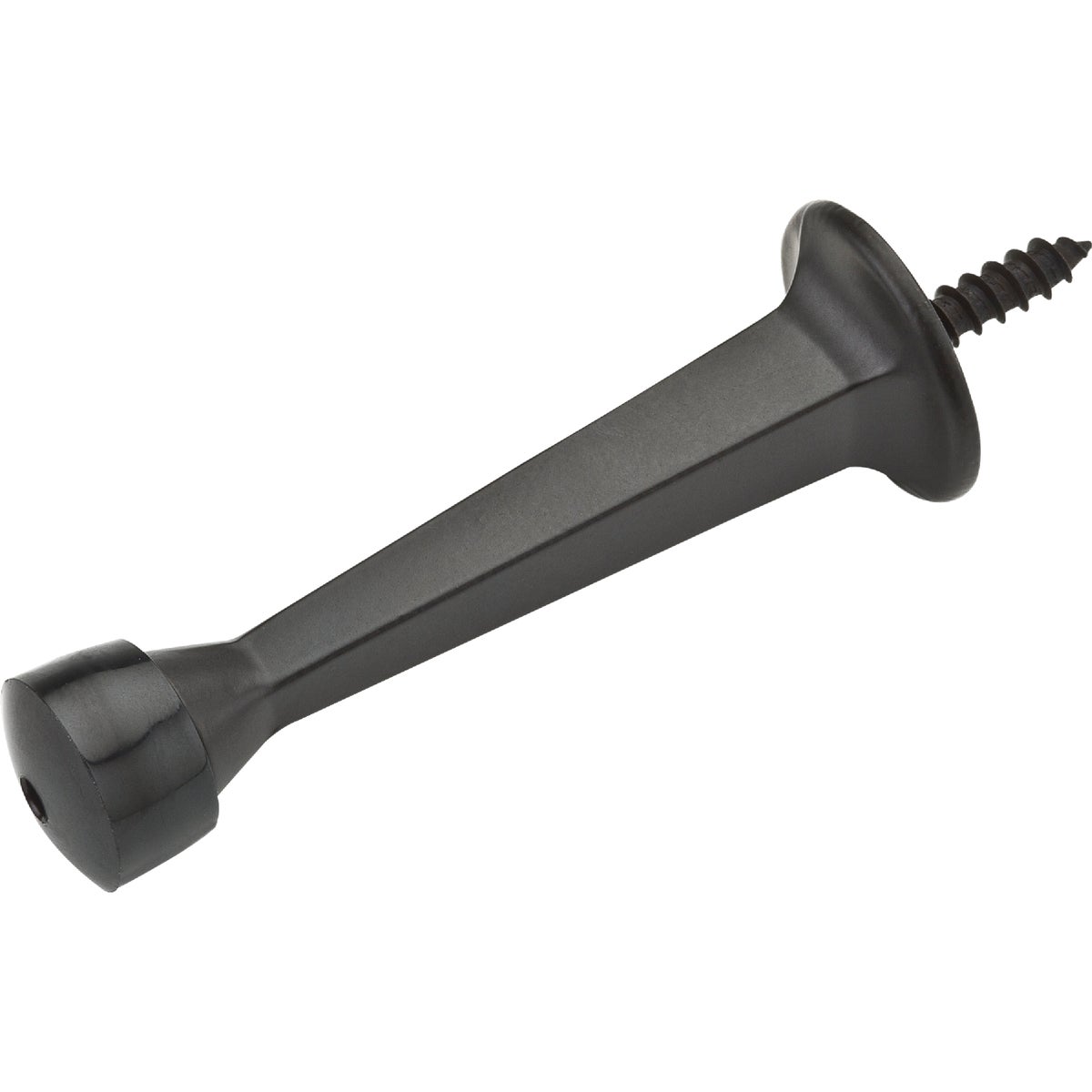 National Hardware 3 In. Oil Rubbed Bronze Rigid Square Door Stop