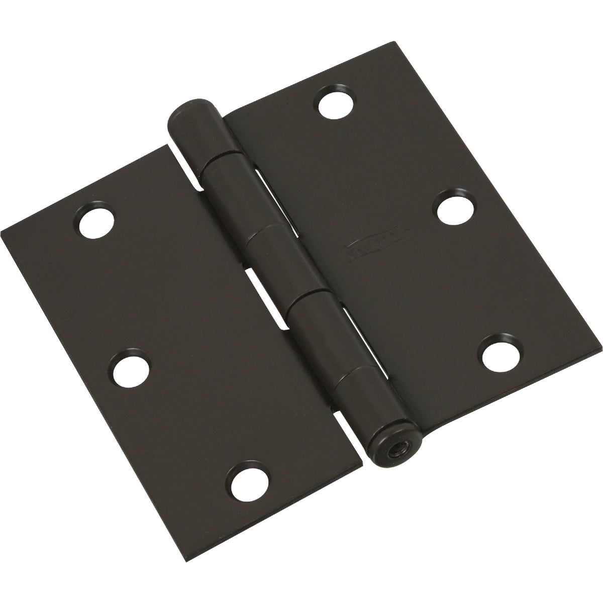 National 3-1/2 In. Square Oil Rubbed Bronze Door Hinge (3-Pack)