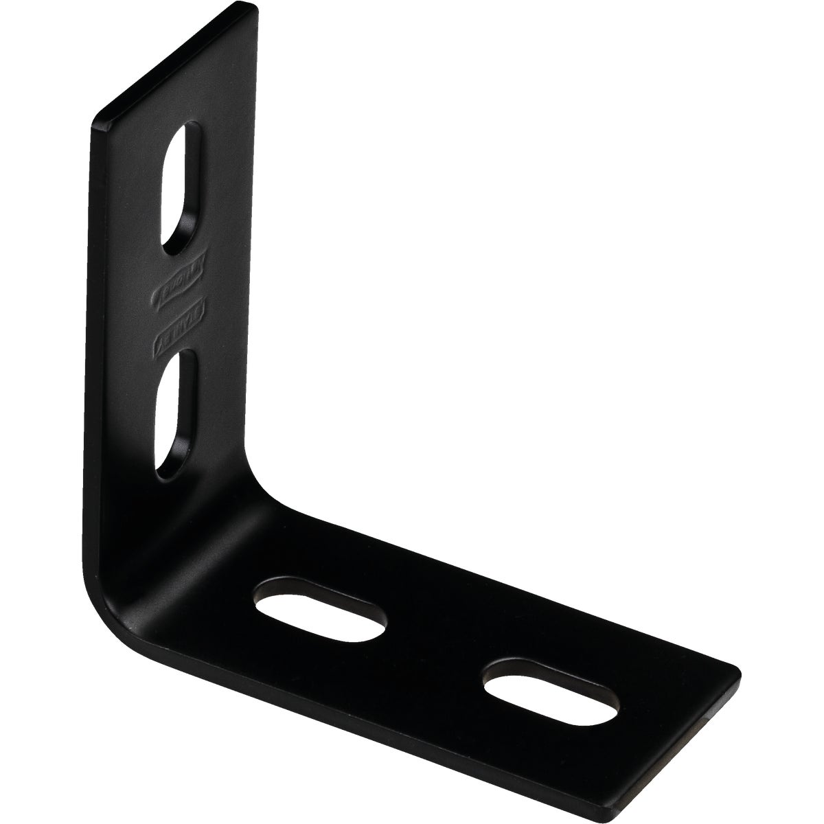 National Catalog 1151BC 3.1 In. x 1.5 In. Black Heavy-Duty Corner Brace